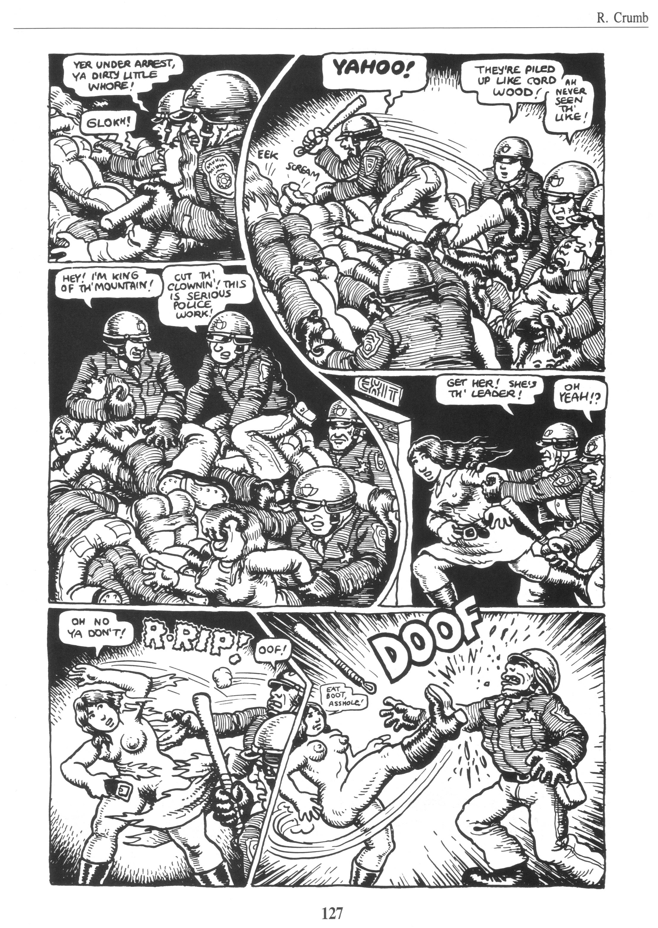 Read online The Complete Crumb Comics comic -  Issue # TPB 6 - 137