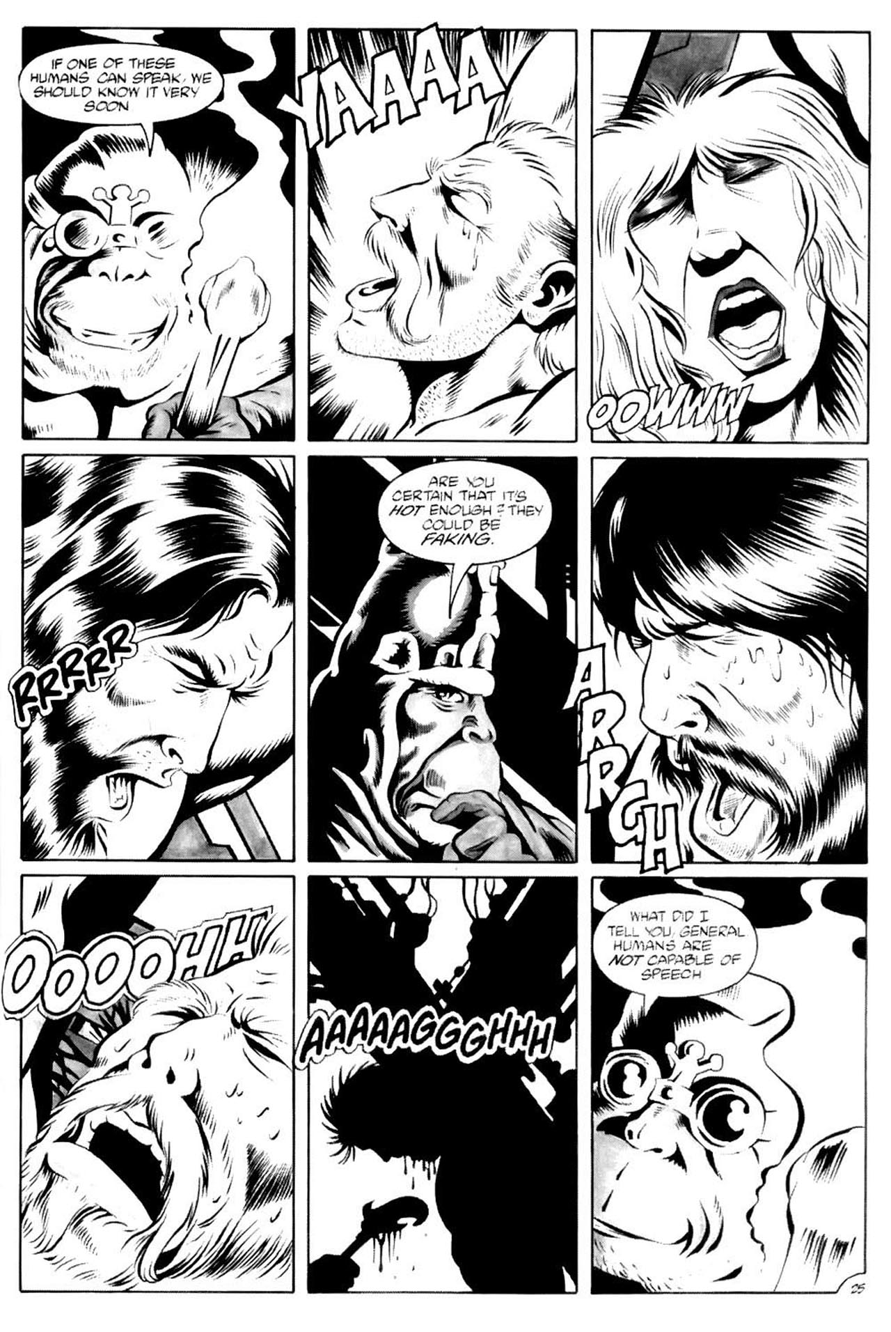 Read online Planet of the Apes (1990) comic -  Issue #3 - 27