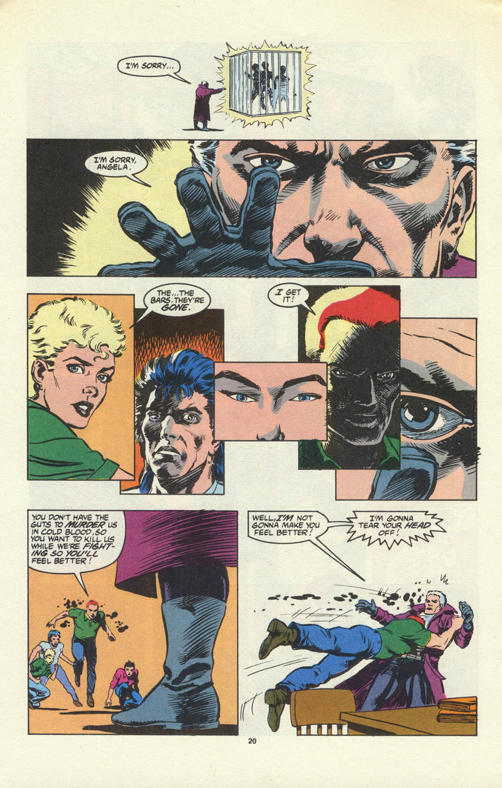 Read online Justice (1986) comic -  Issue #30 - 21