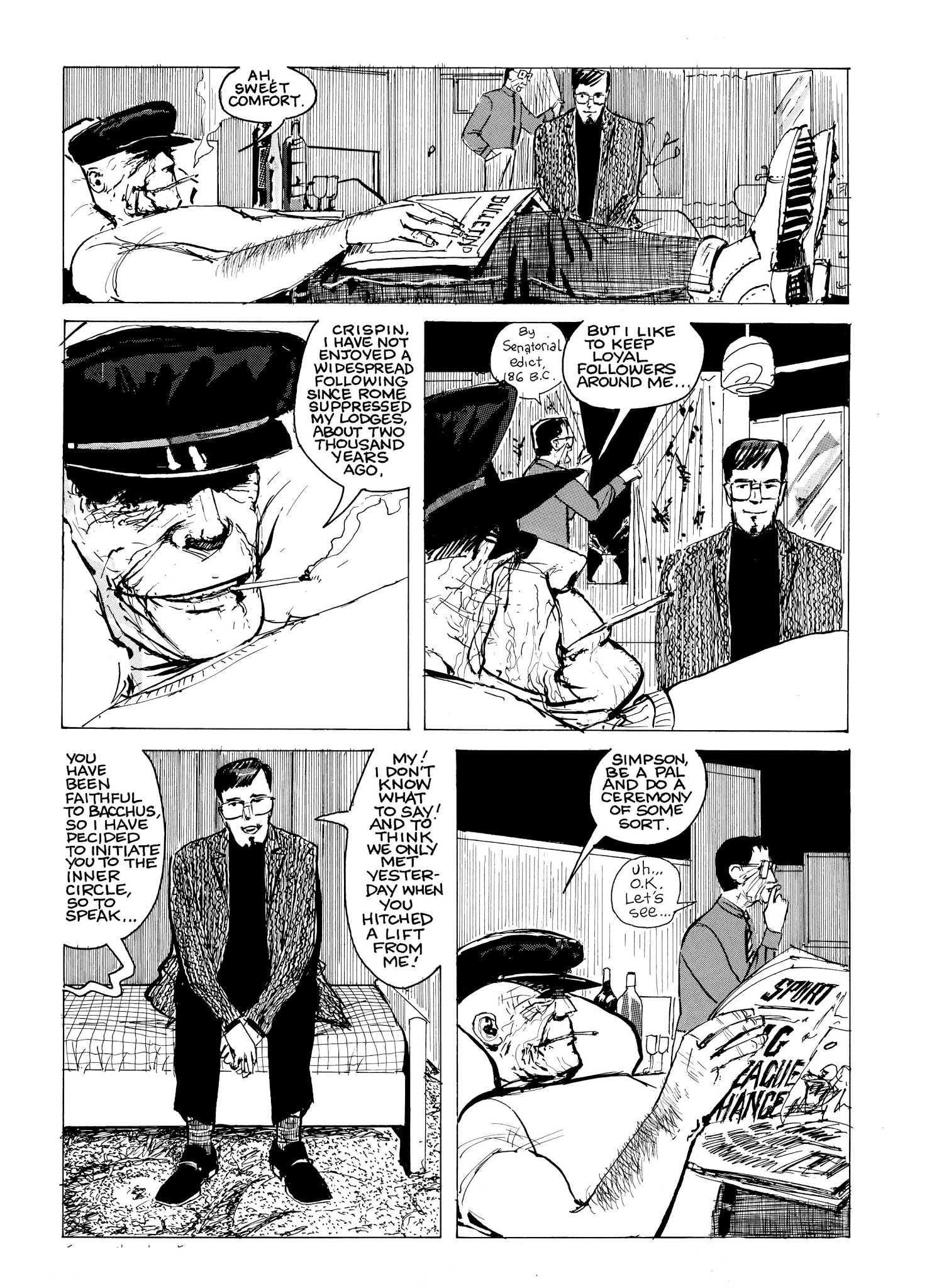 Read online Eddie Campbell's Bacchus comic -  Issue # TPB 1 - 56