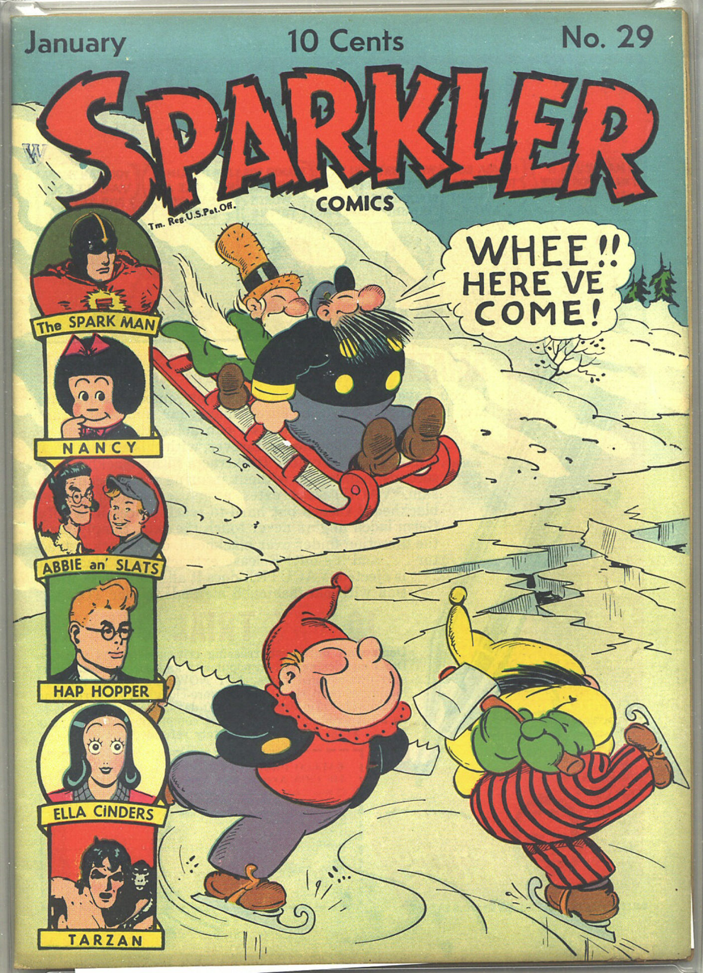 Read online Sparkler Comics comic -  Issue #29 - 1