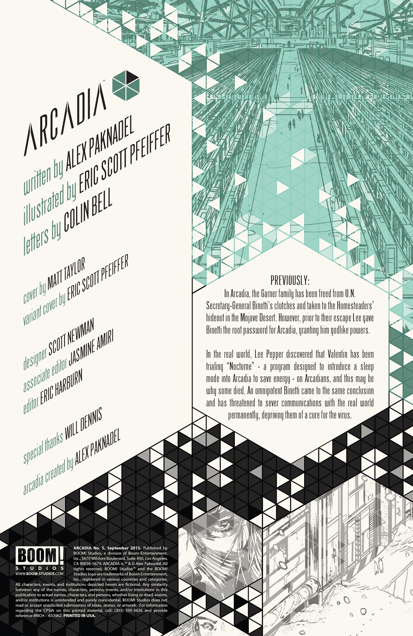 Read online Arcadia comic -  Issue #5 - 2