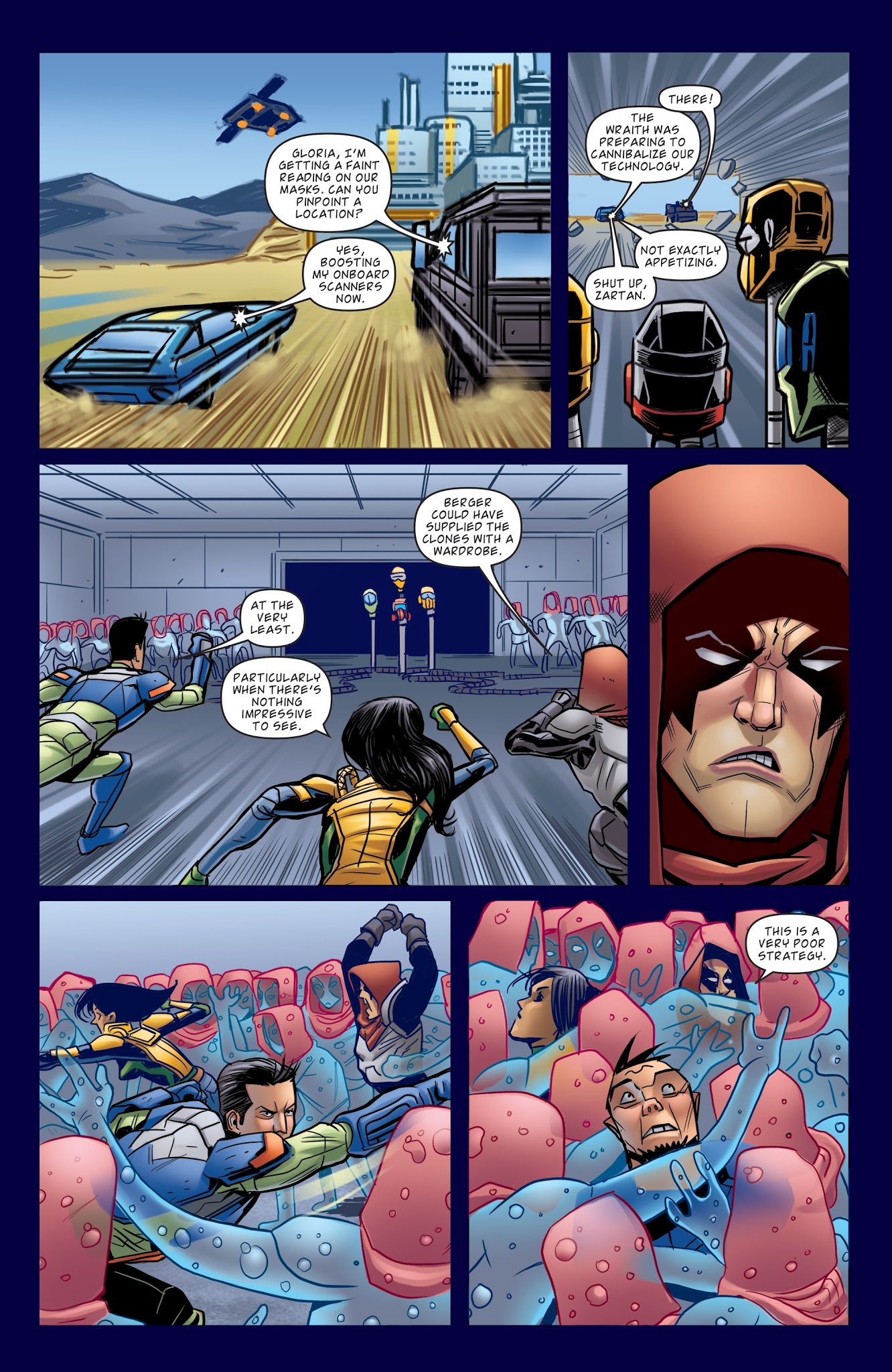 Read online M.A.S.K.: Mobile Armored Strike Kommand comic -  Issue #9 - 11