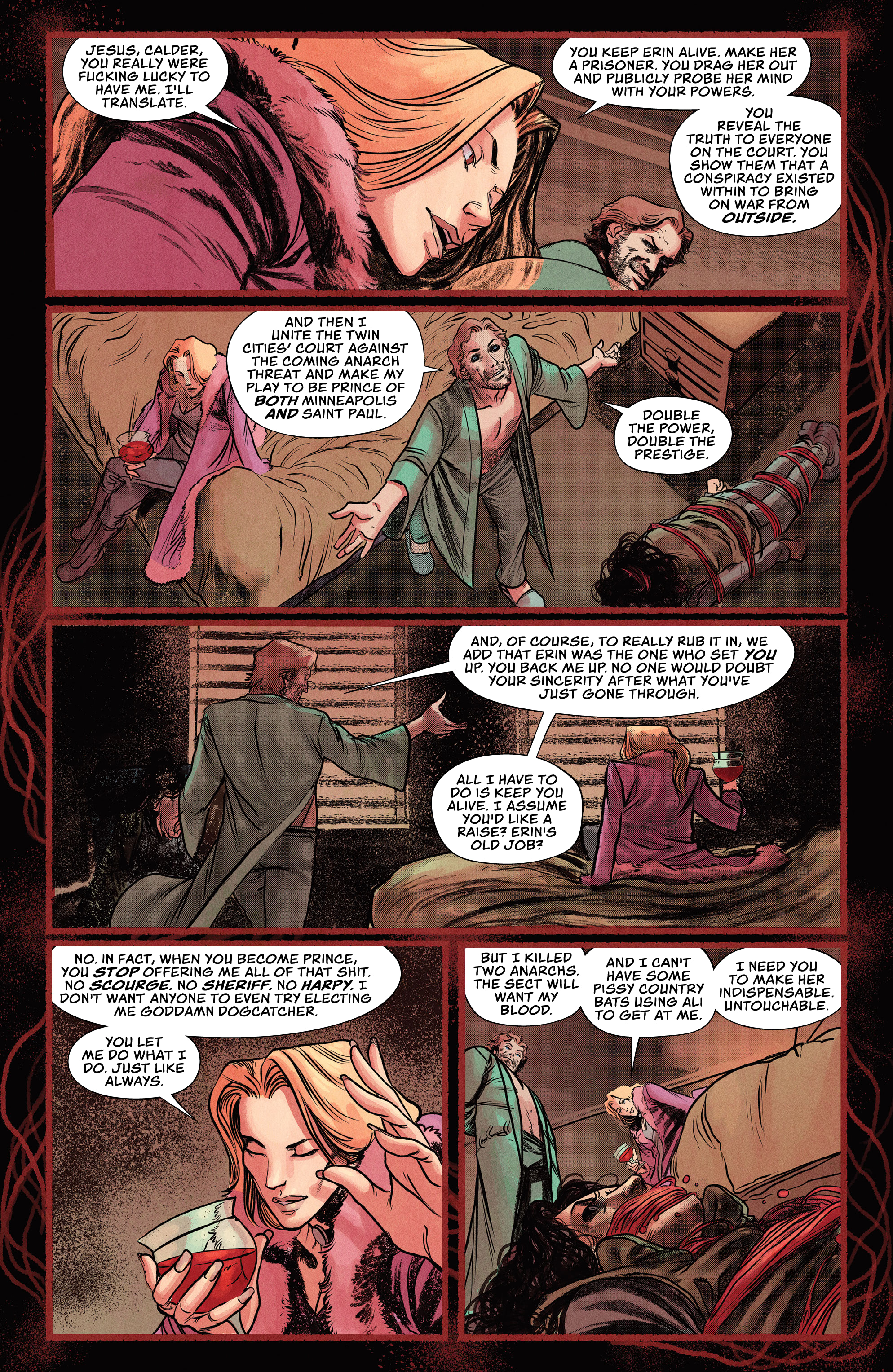 Read online Vampire: The Masquerade Winter's Teeth comic -  Issue #5 - 17