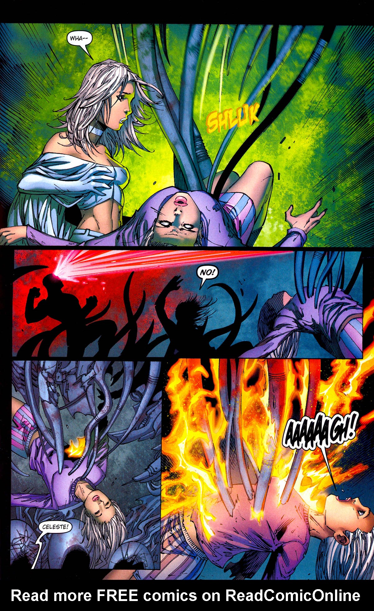 Read online X-Men: Phoenix - Warsong comic -  Issue #4 - 42