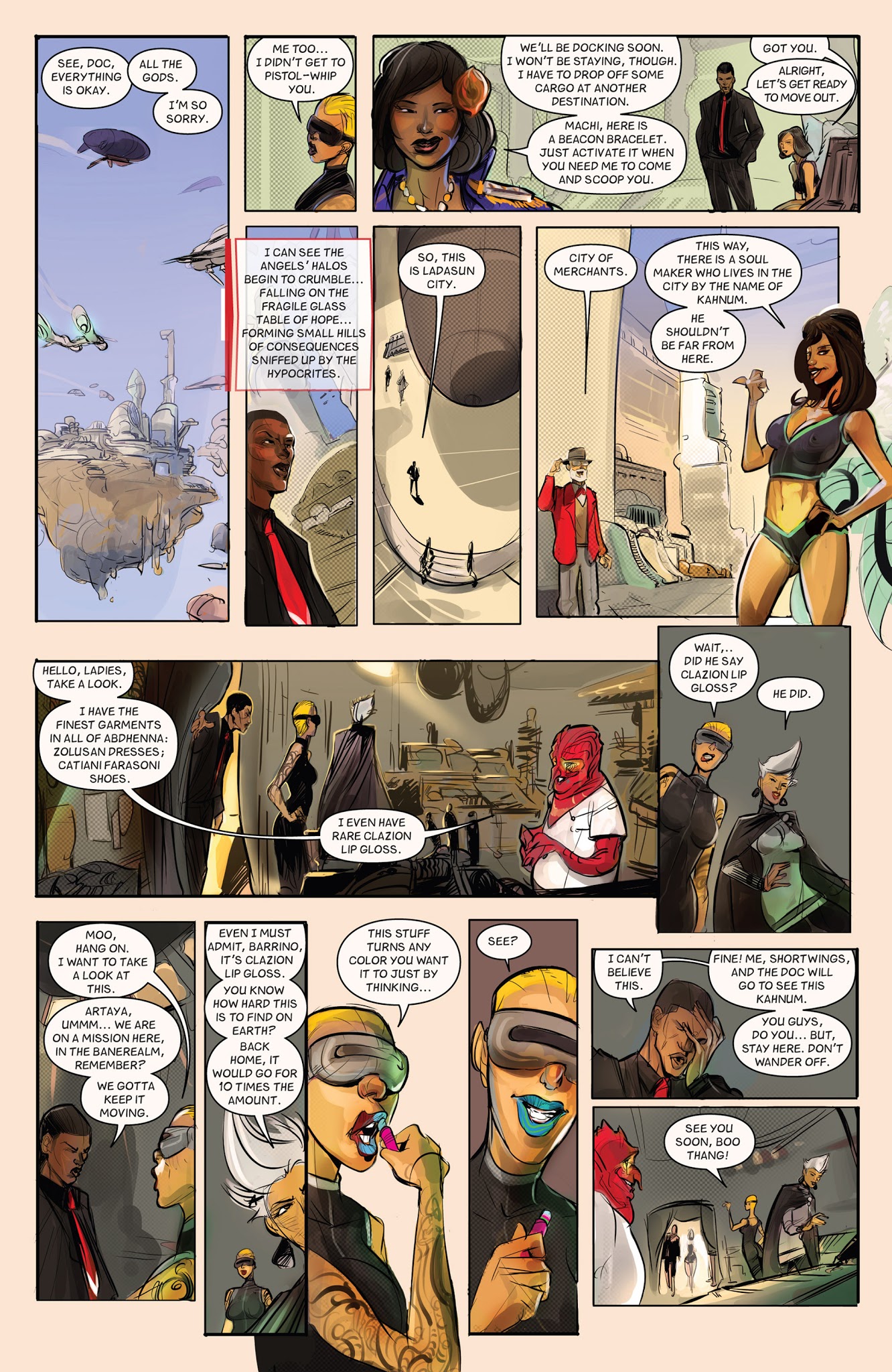 Read online Vescell comic -  Issue #8 - 22