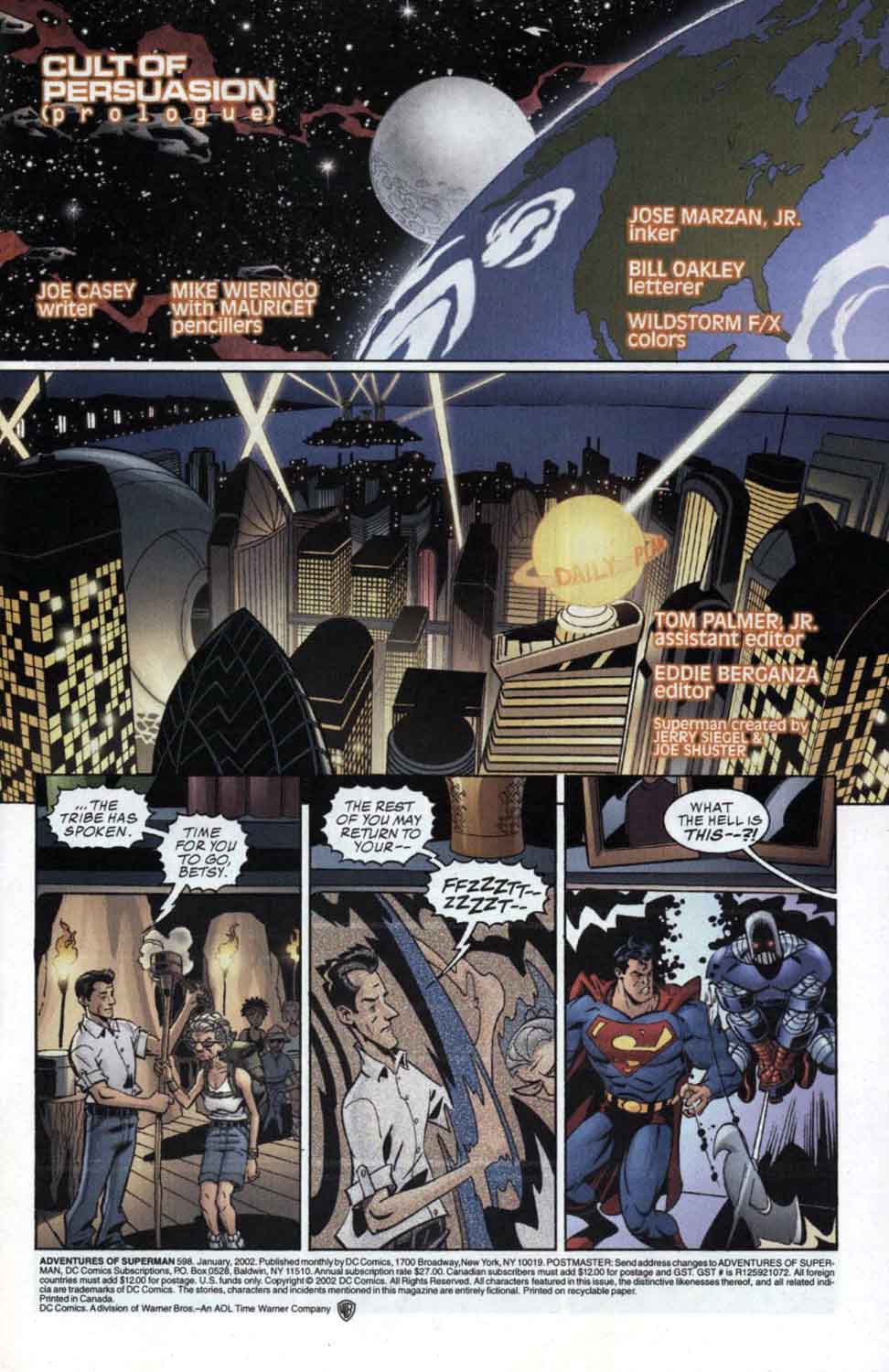 Read online Adventures of Superman (1987) comic -  Issue #598 - 2