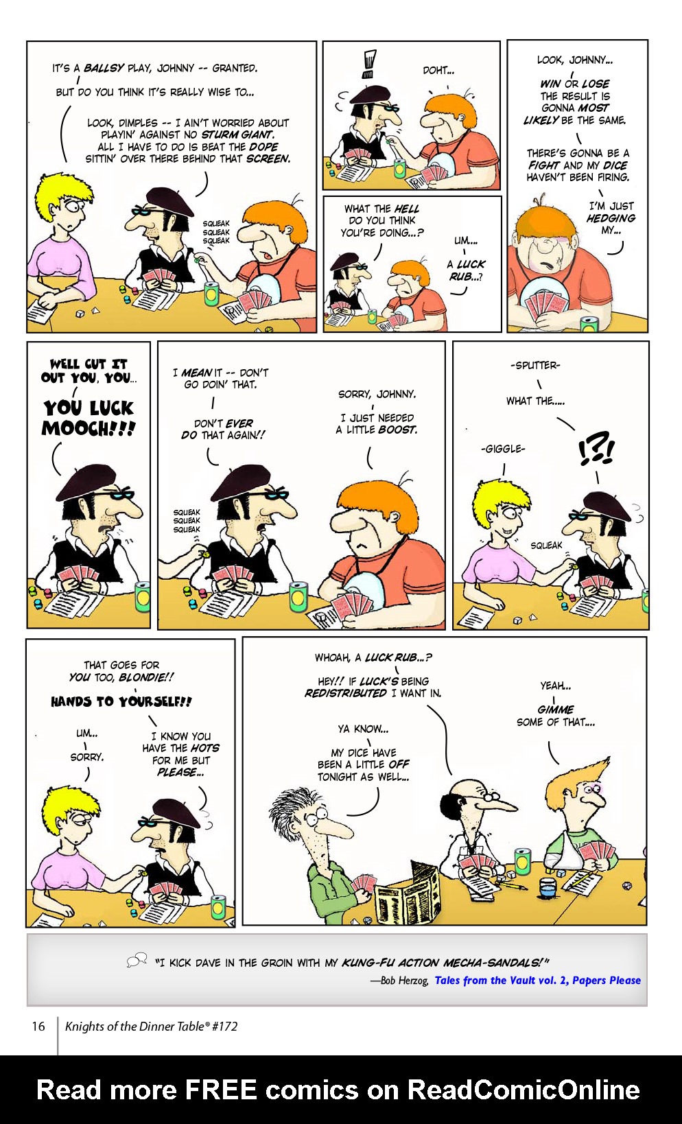 Read online Knights of the Dinner Table comic -  Issue #172 - 18