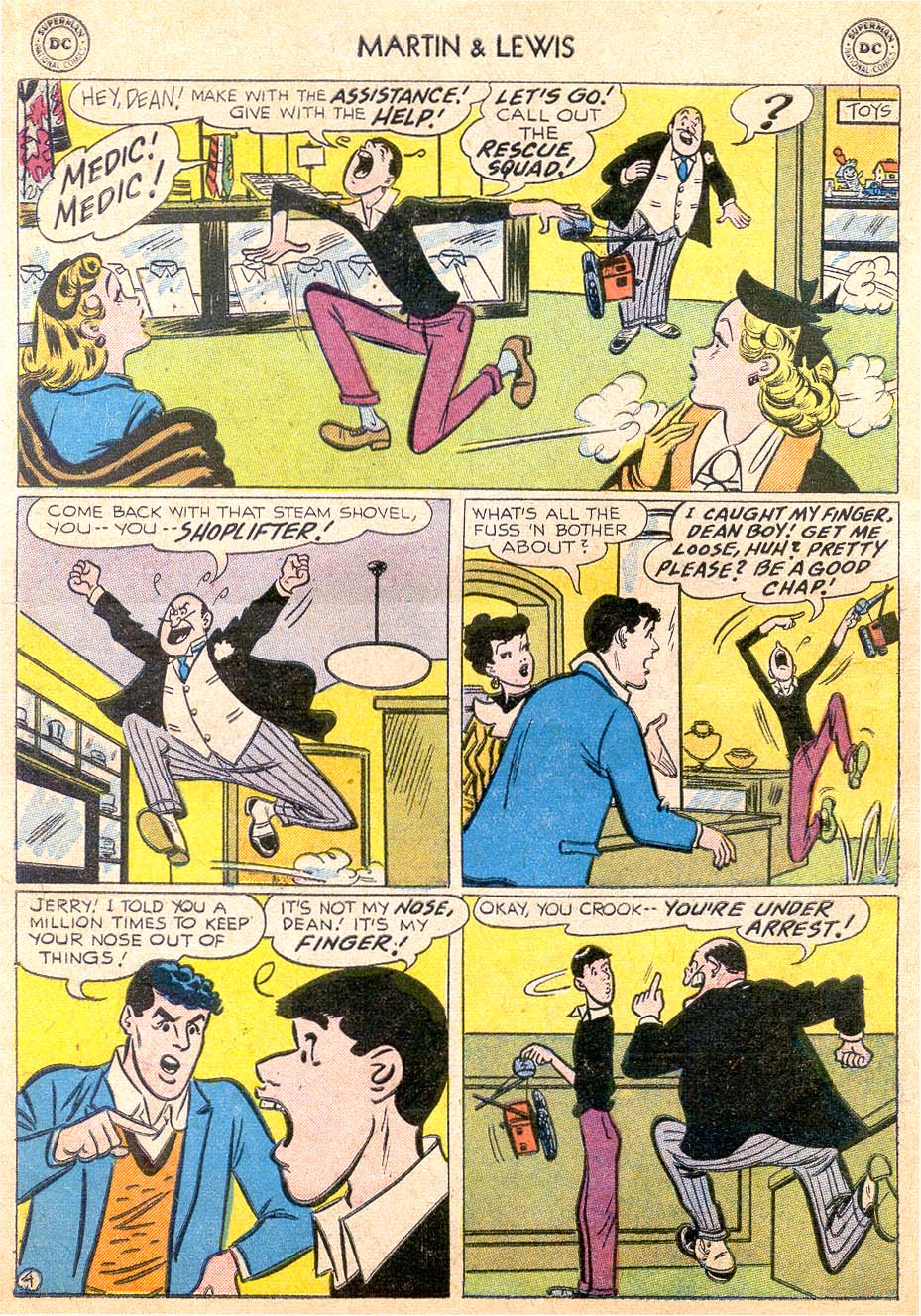 Read online The Adventures of Dean Martin and Jerry Lewis comic -  Issue #31 - 6