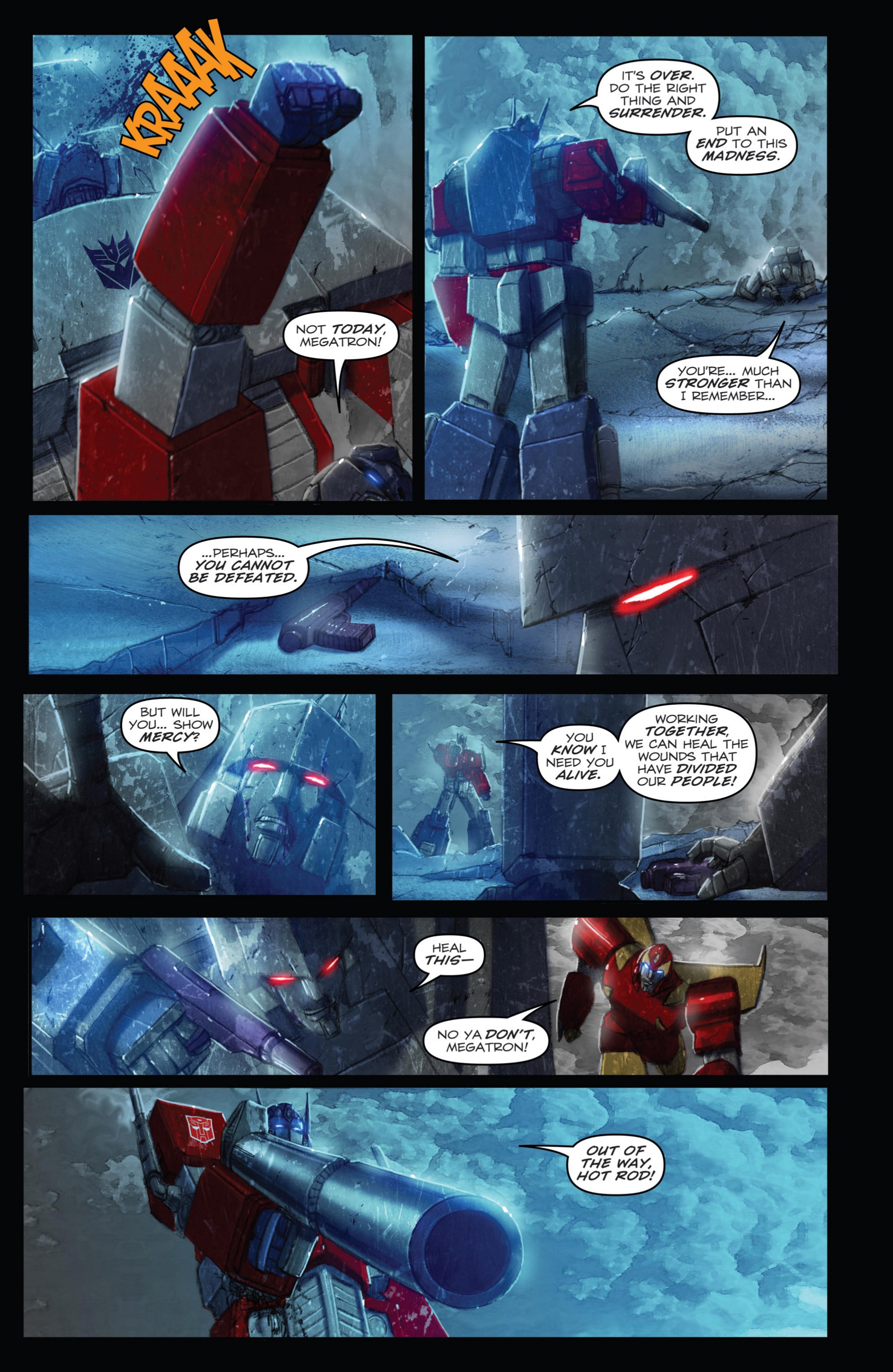 Read online Transformers: Autocracy comic -  Issue # Full - 113