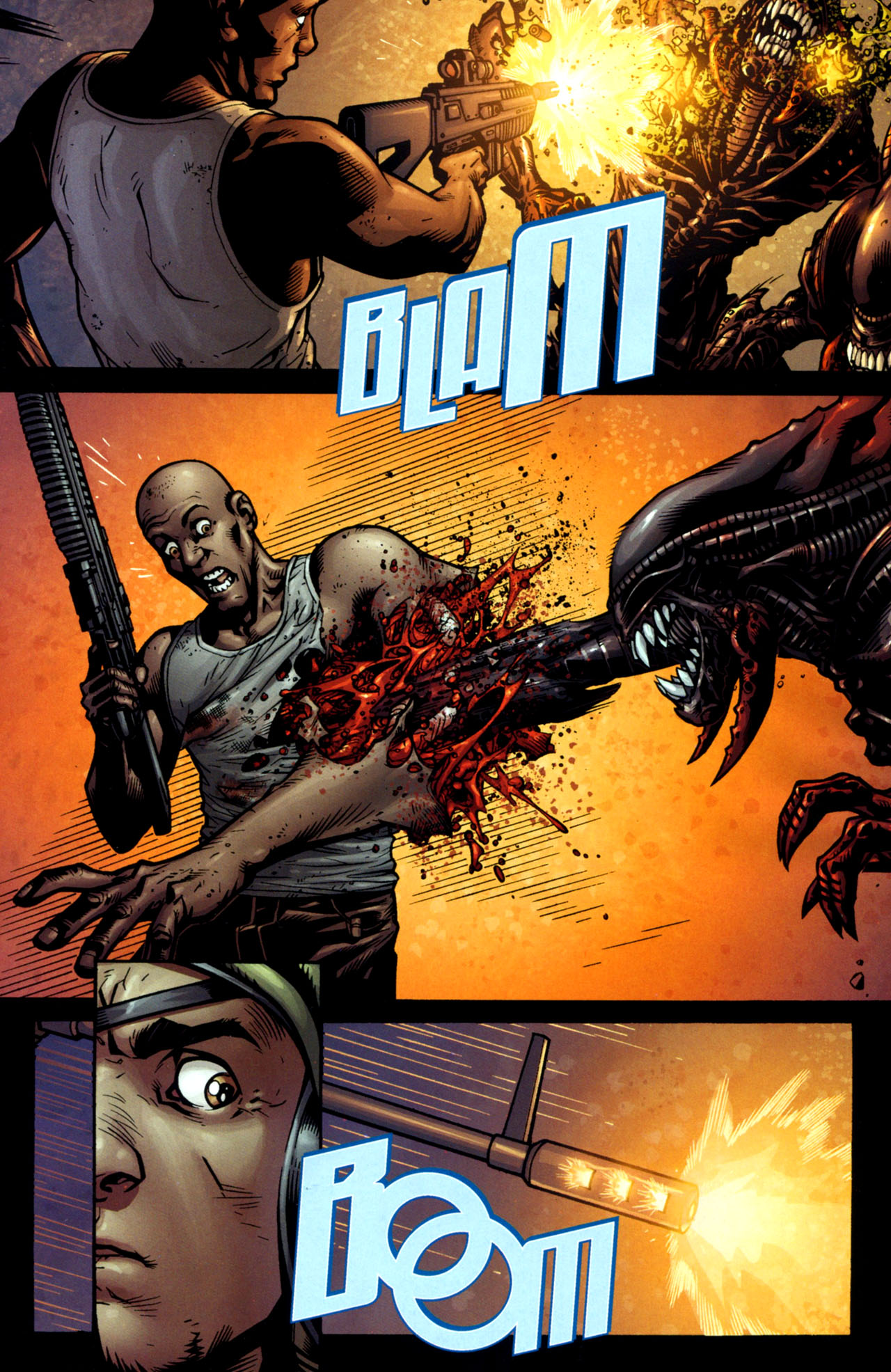 Read online Aliens (2009) comic -  Issue #3 - 11