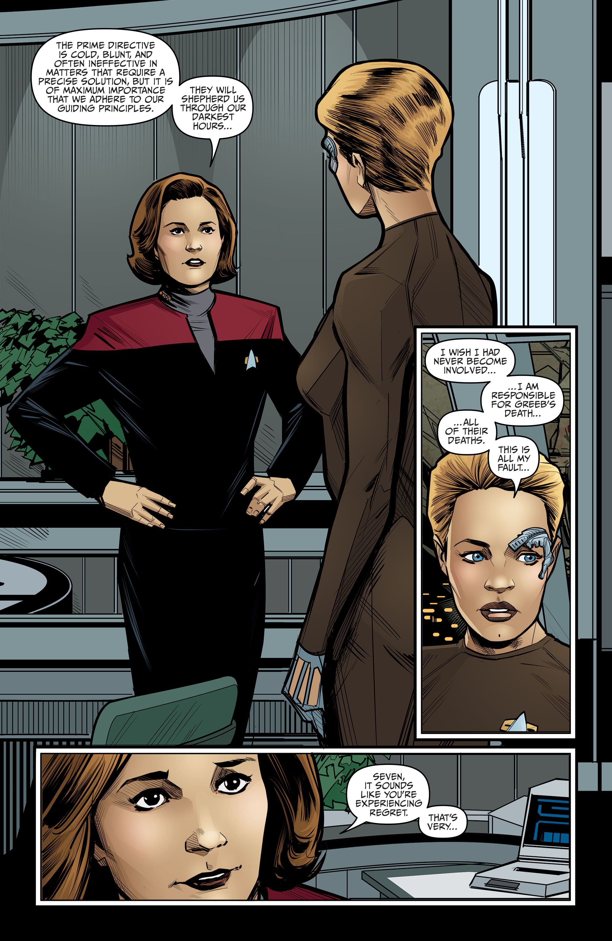 Read online Star Trek: Voyager—Seven’s Reckoning comic -  Issue #4 - 20