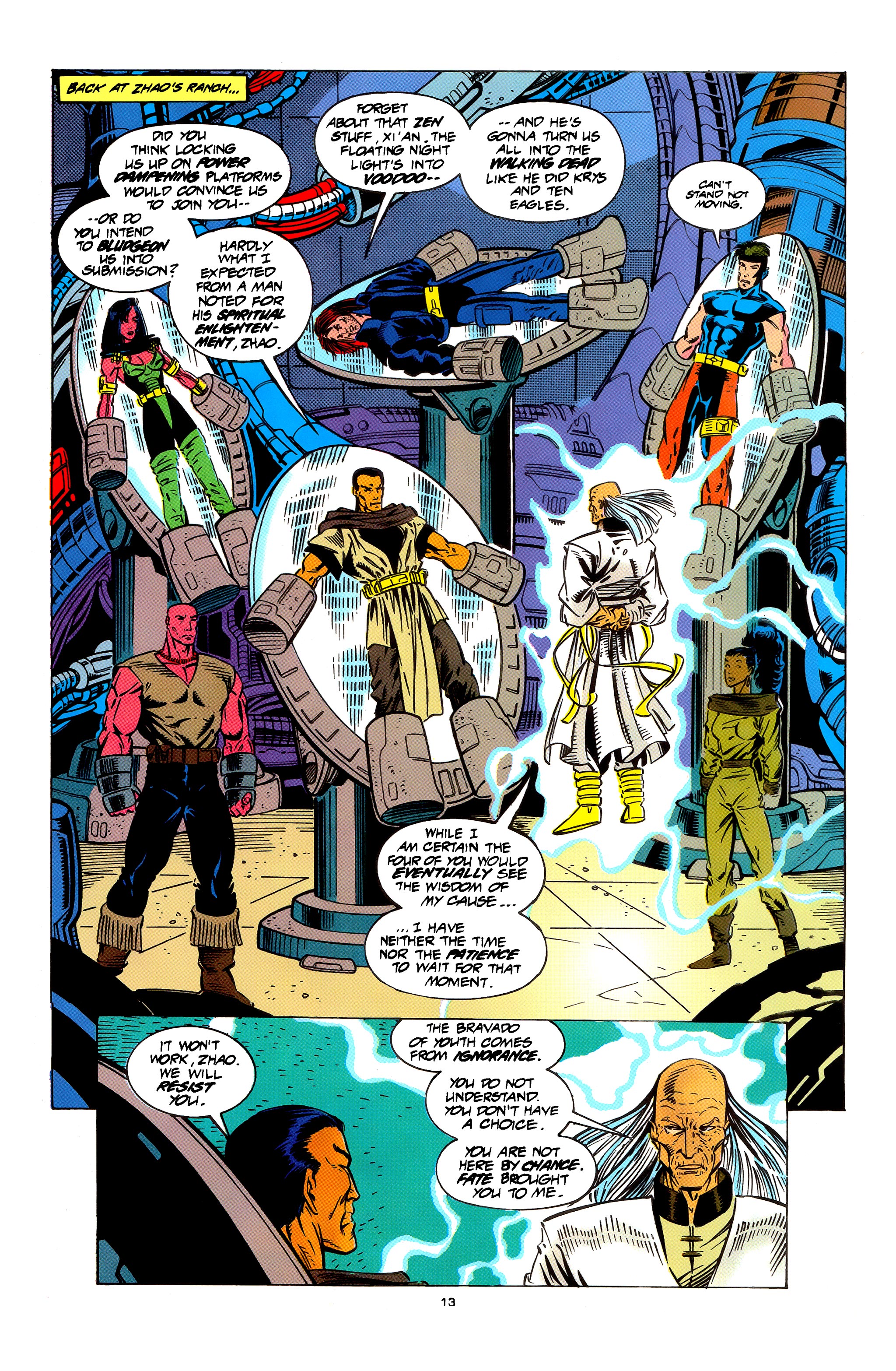 Read online X-Men 2099 comic -  Issue #9 - 10