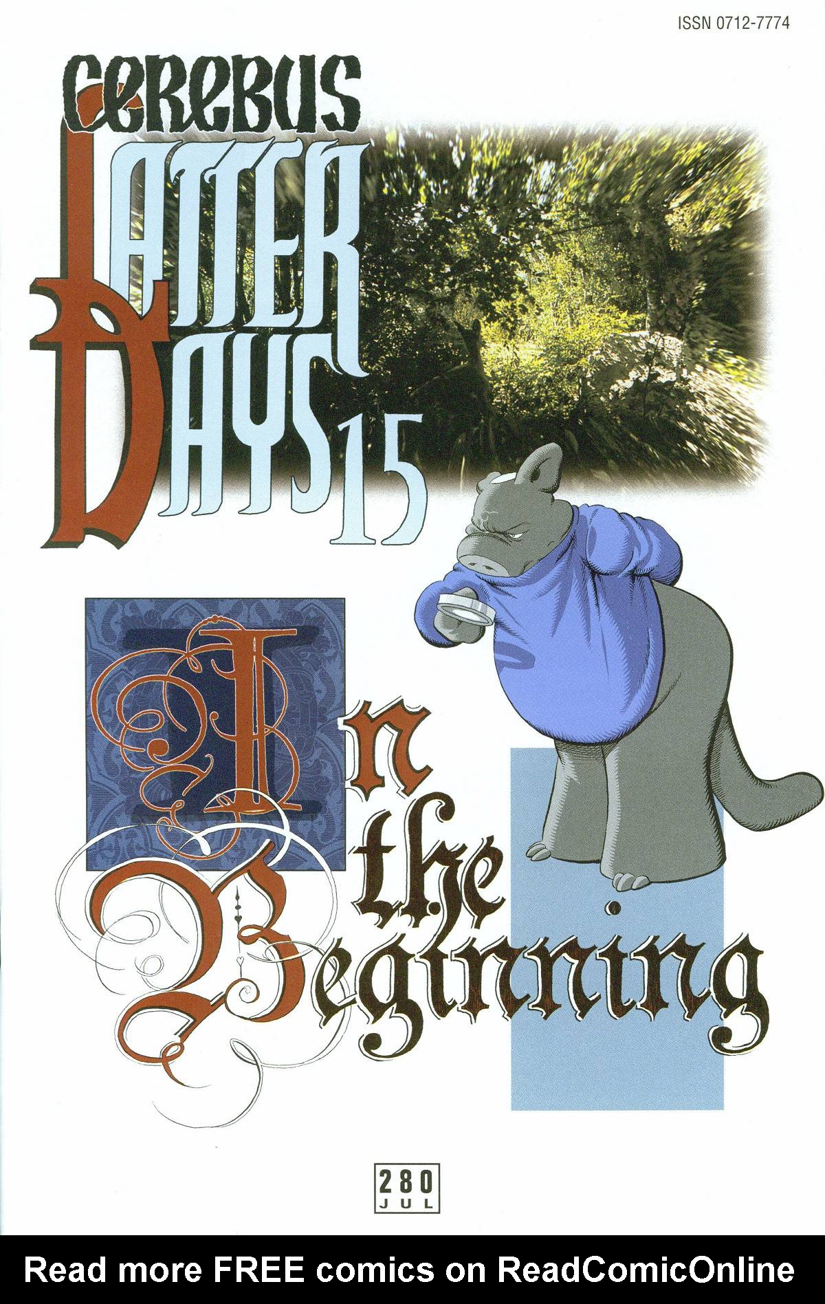 Read online Cerebus comic -  Issue #280 - 1