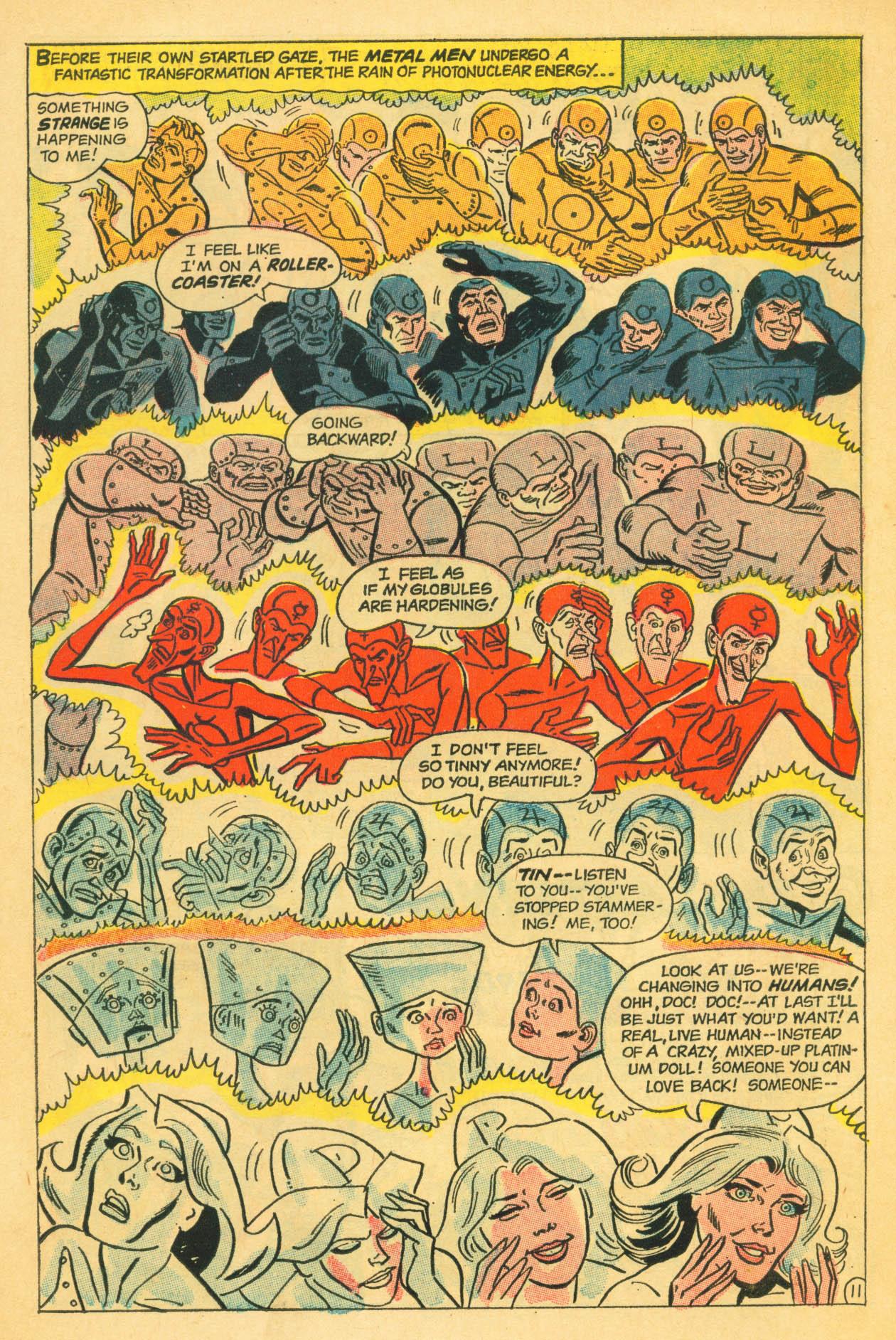 Read online Metal Men (1963) comic -  Issue #22 - 15