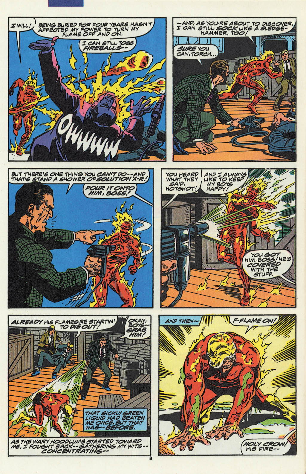 Read online The Saga of the Original Human Torch comic -  Issue #4 - 7