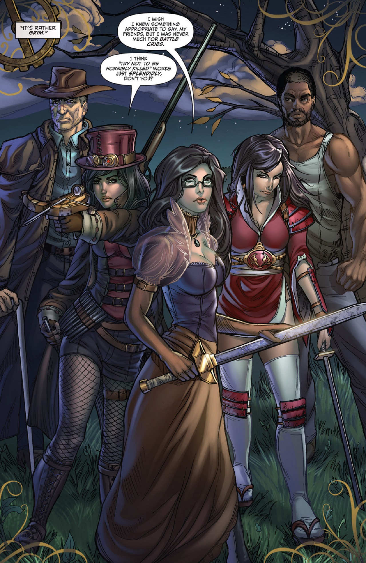 Read online Grimm Fairy Tales: Unleashed comic -  Issue #0 - 6