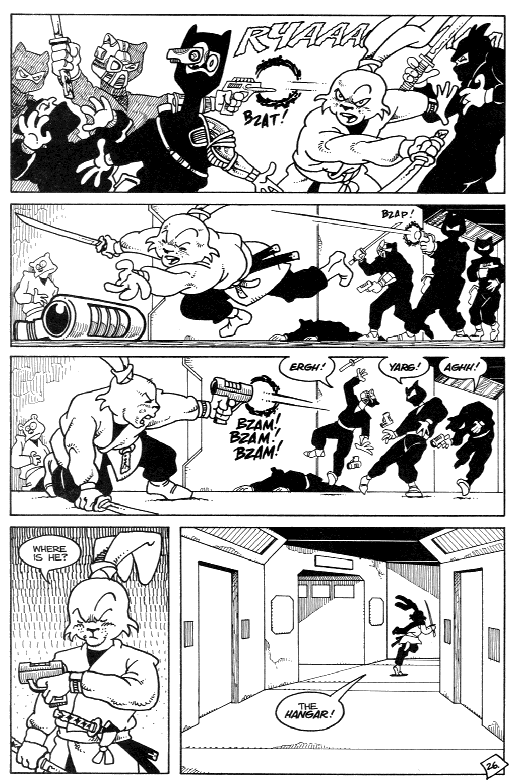 Read online Space Usagi comic -  Issue #1 - 27