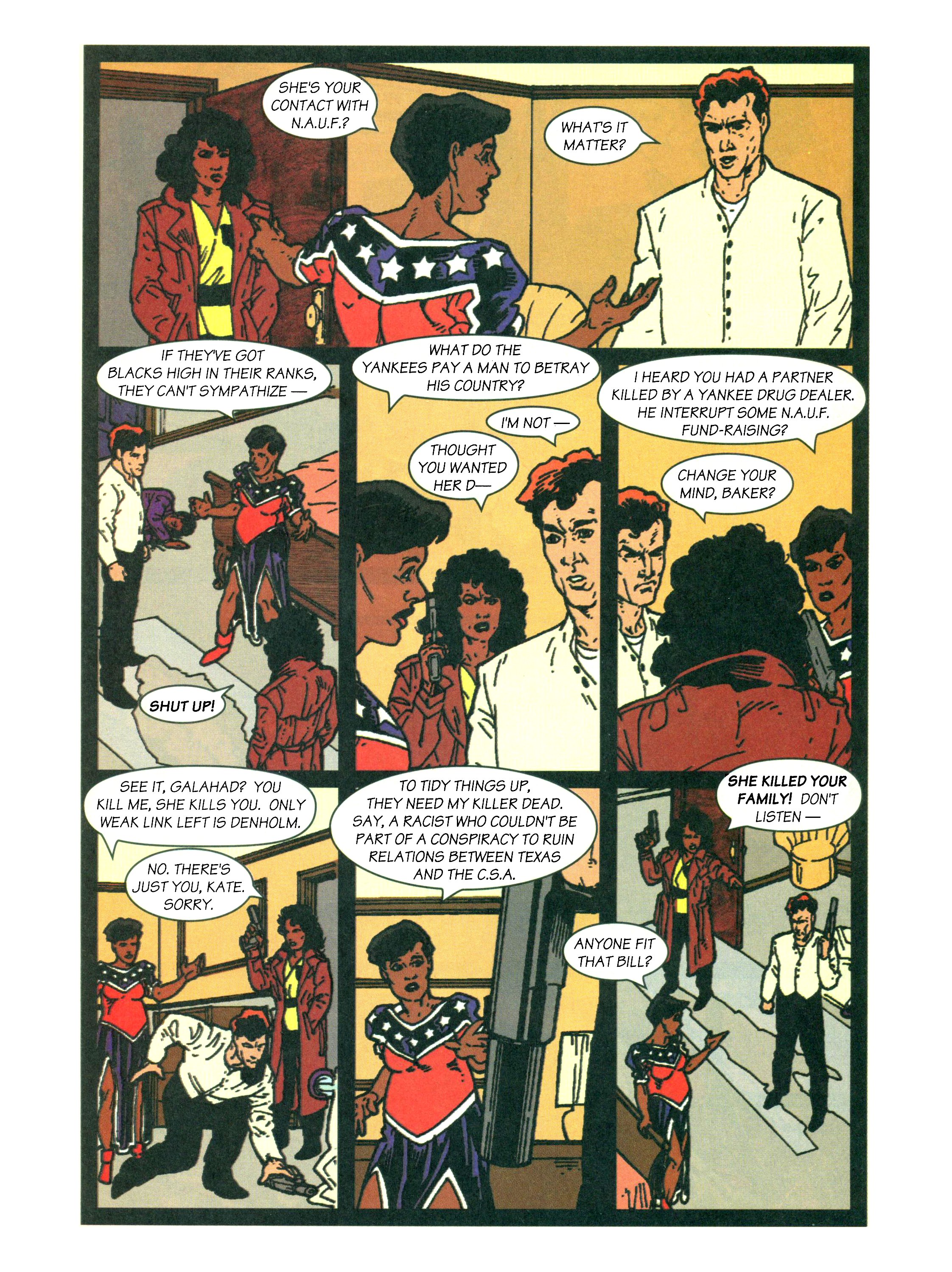 Read online Captain Confederacy (1991) comic -  Issue #4 - 11