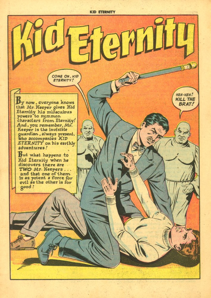 Read online Kid Eternity (1946) comic -  Issue #11 - 36