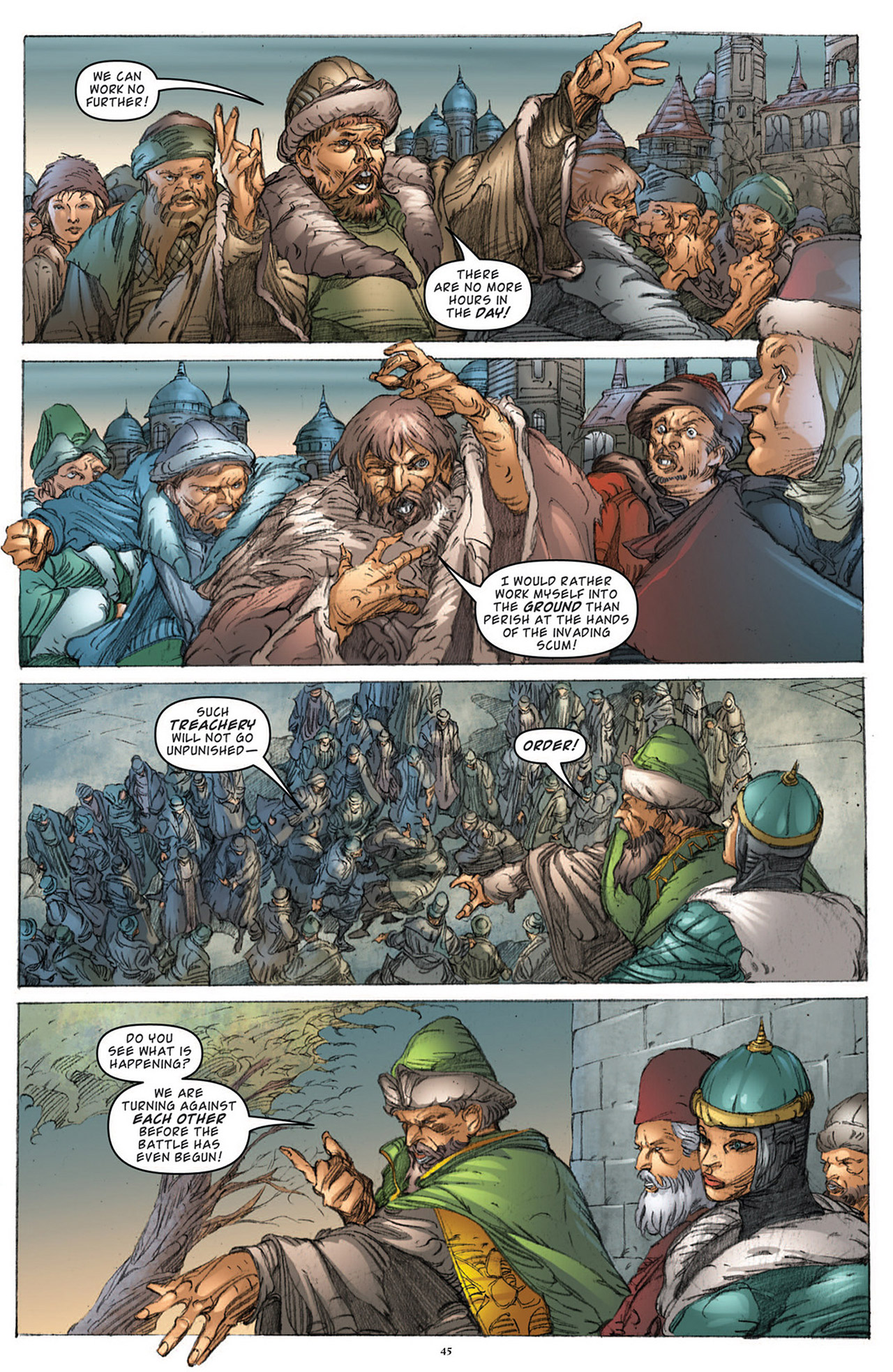 Read online Nevsky: A Hero of the People comic -  Issue # TPB - 45