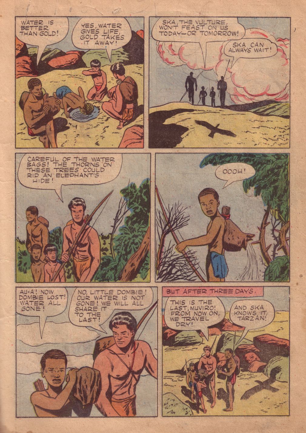 Read online Tarzan (1948) comic -  Issue #8 - 11