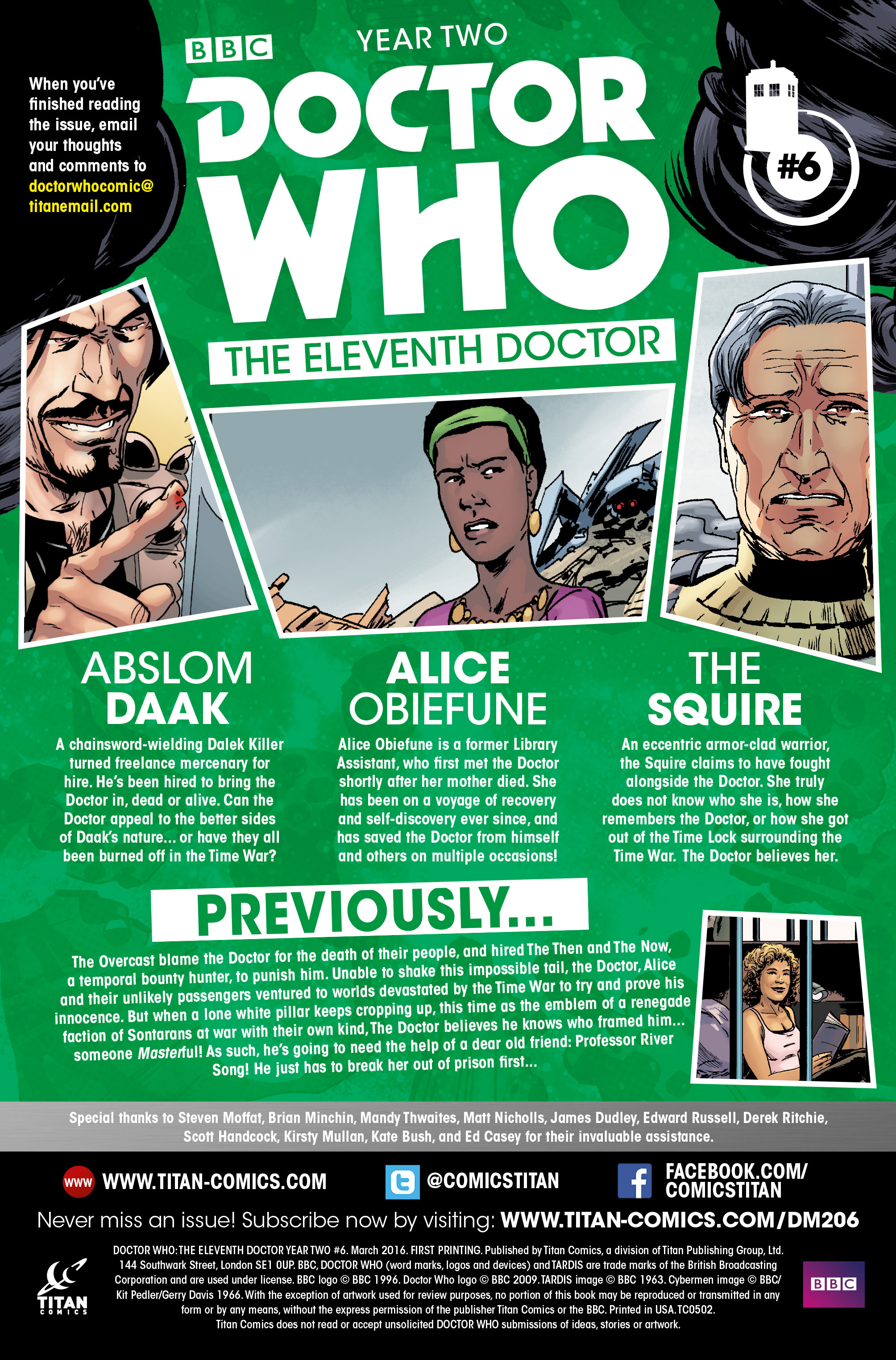 Read online Doctor Who: The Eleventh Doctor Year Two comic -  Issue #6 - 4