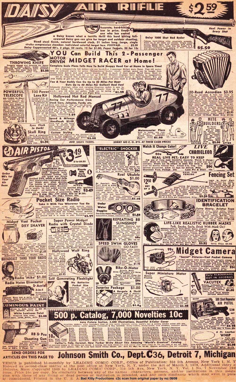 Read online Venus (1948) comic -  Issue #7 - 2