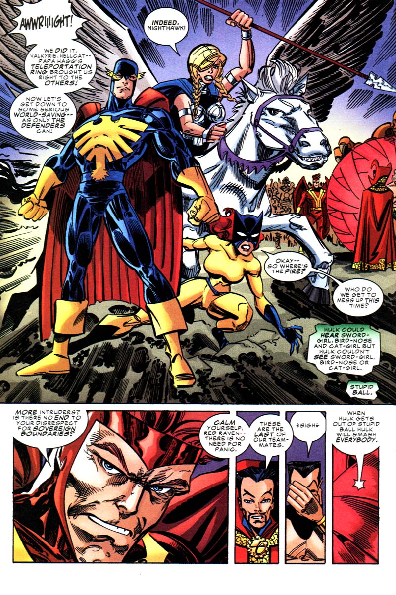 Read online Defenders (2001) comic -  Issue #6 - 9