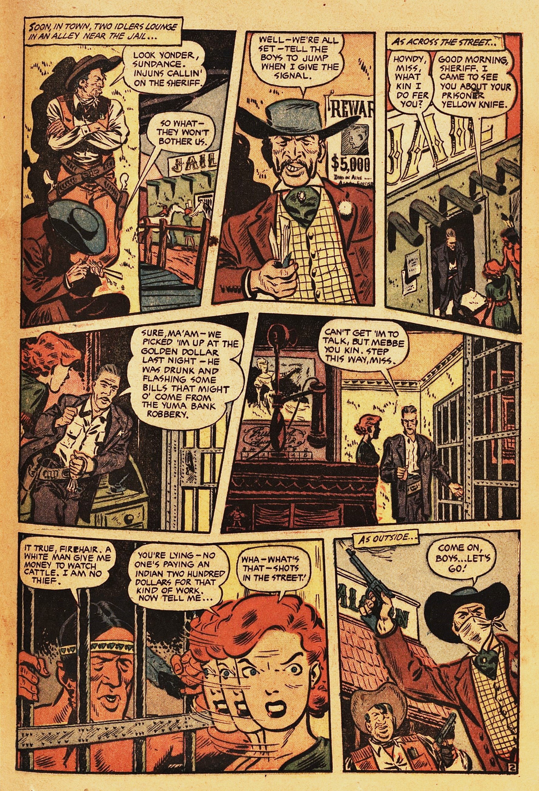 Read online Firehair (1951) comic -  Issue #11 - 25