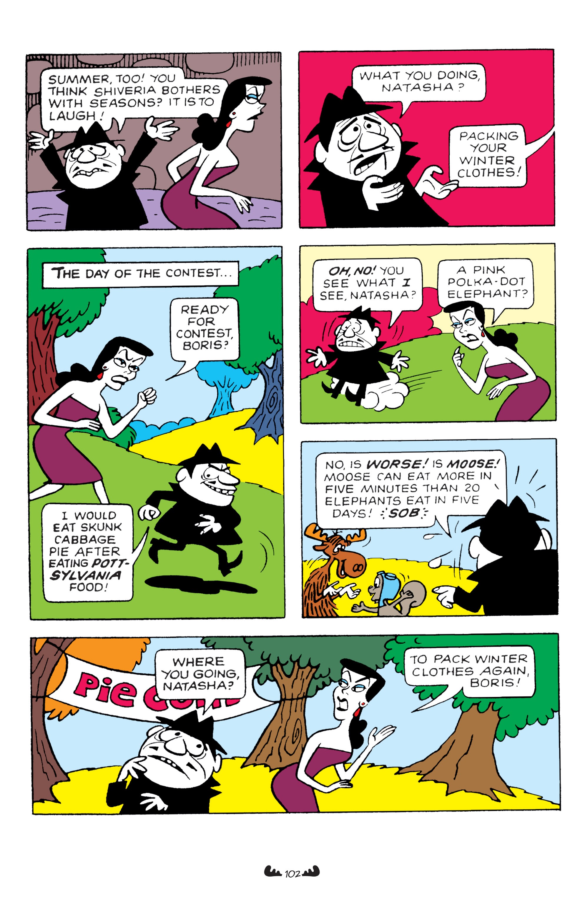 Read online Rocky & Bullwinkle Classics comic -  Issue # TPB 2 - 103