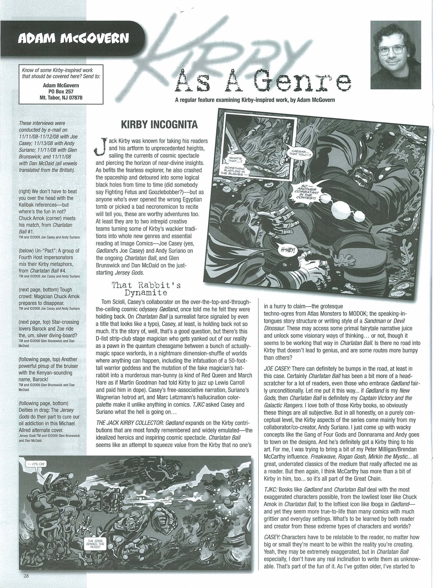 Read online The Jack Kirby Collector comic -  Issue #52 - 29