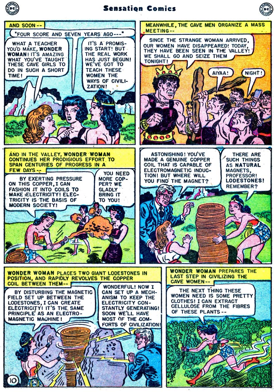 Read online Sensation (Mystery) Comics comic -  Issue #91 - 12