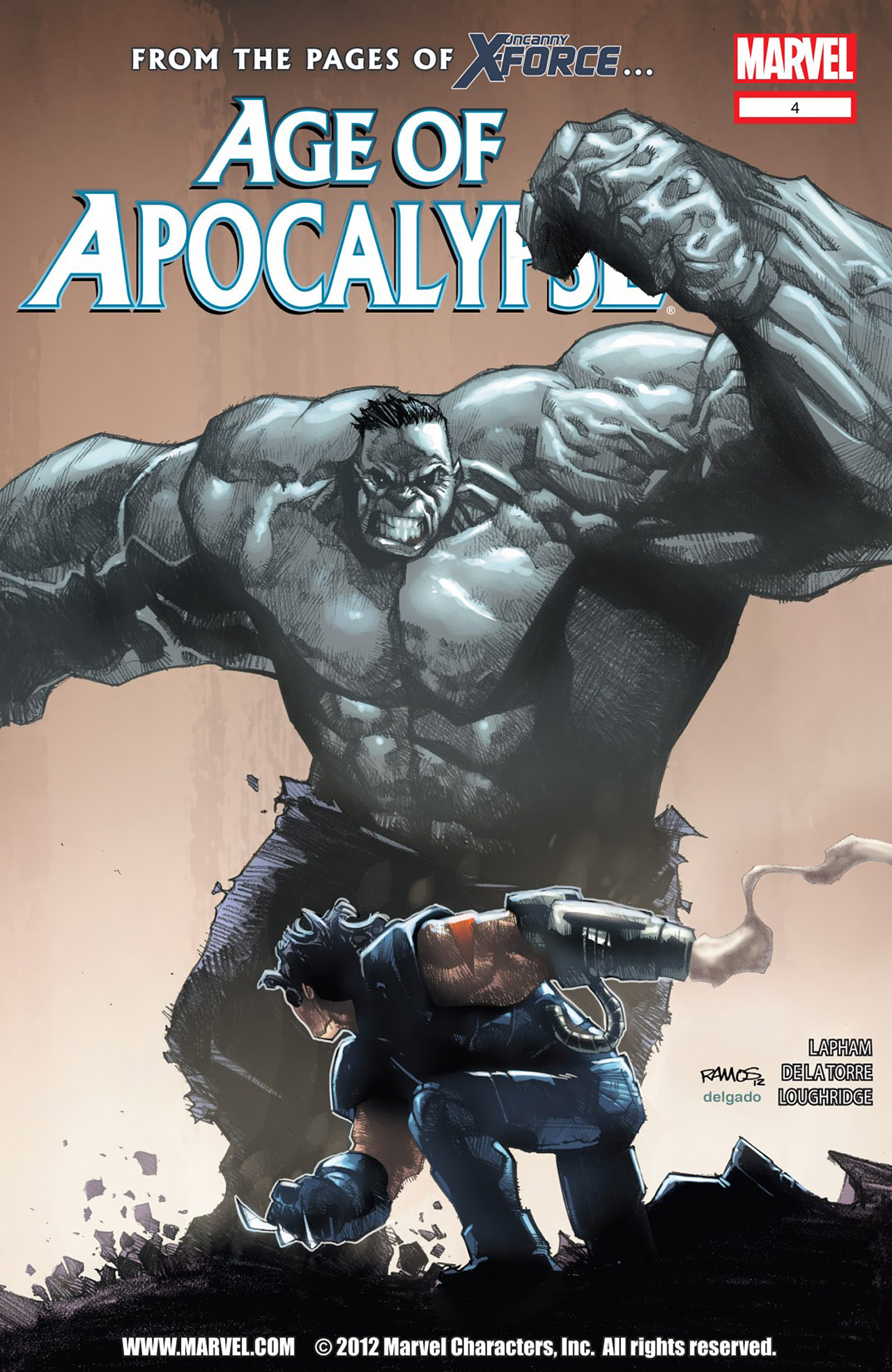 Read online Age of Apocalypse (2012) comic -  Issue #4 - 1