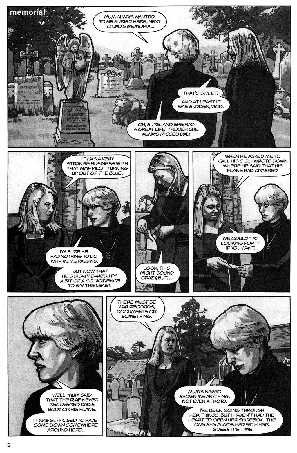 Read online Strangehaven comic -  Issue #17 - 12