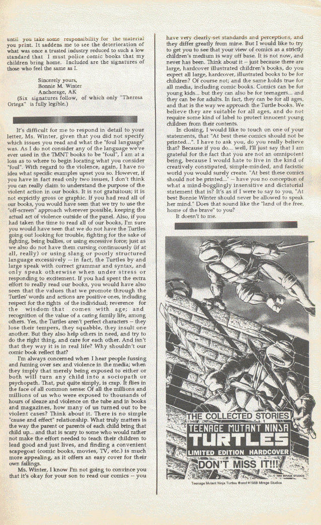 Read online Teenage Mutant Ninja Turtles (1984) comic -  Issue #15 - 40