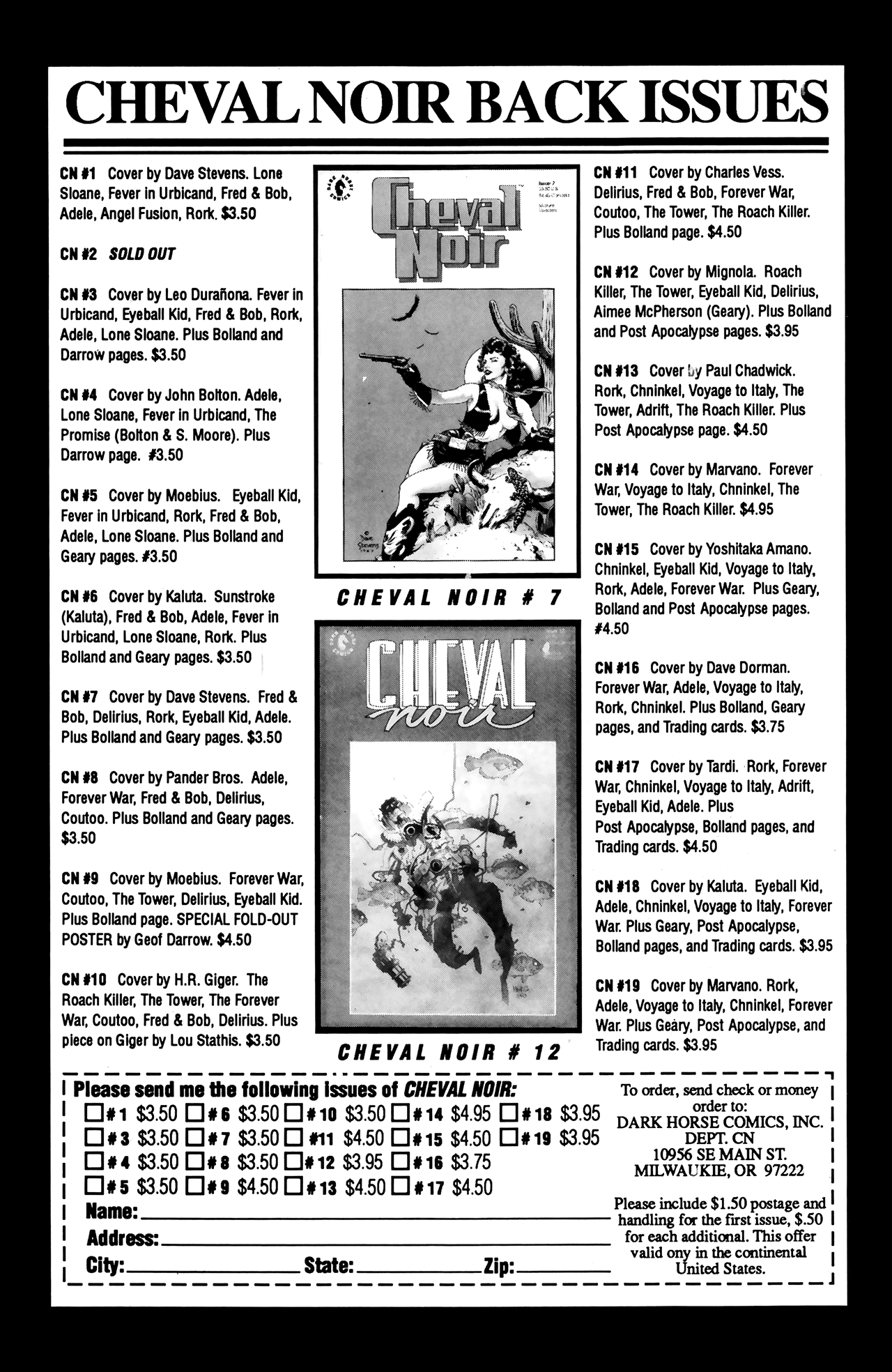 Read online Cheval Noir comic -  Issue #23 - 38