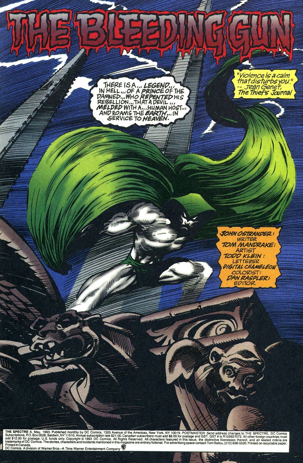 Read online The Spectre (1992) comic -  Issue #6 - 2