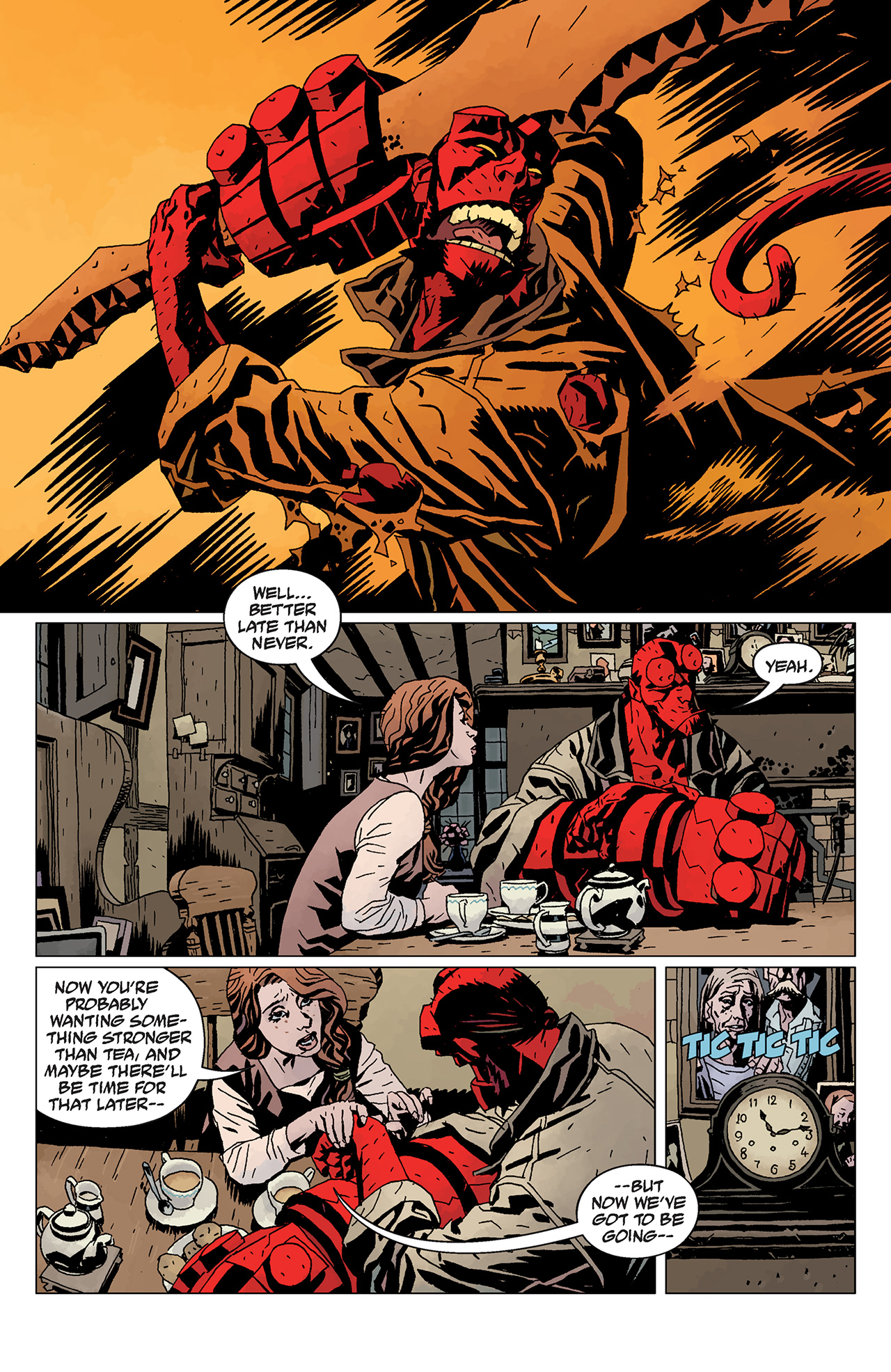 Read online Hellboy: The Wild Hunt comic -  Issue #3 - 7