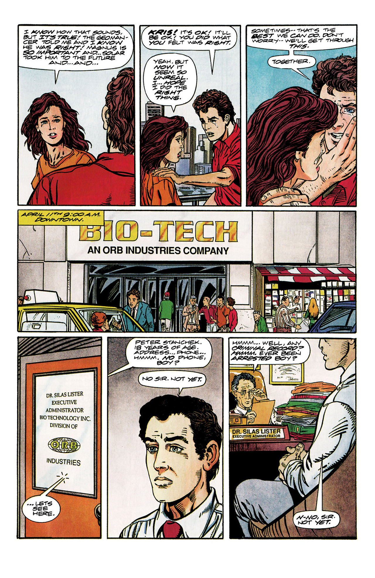 Read online Harbinger (1992) comic -  Issue #10 - 9