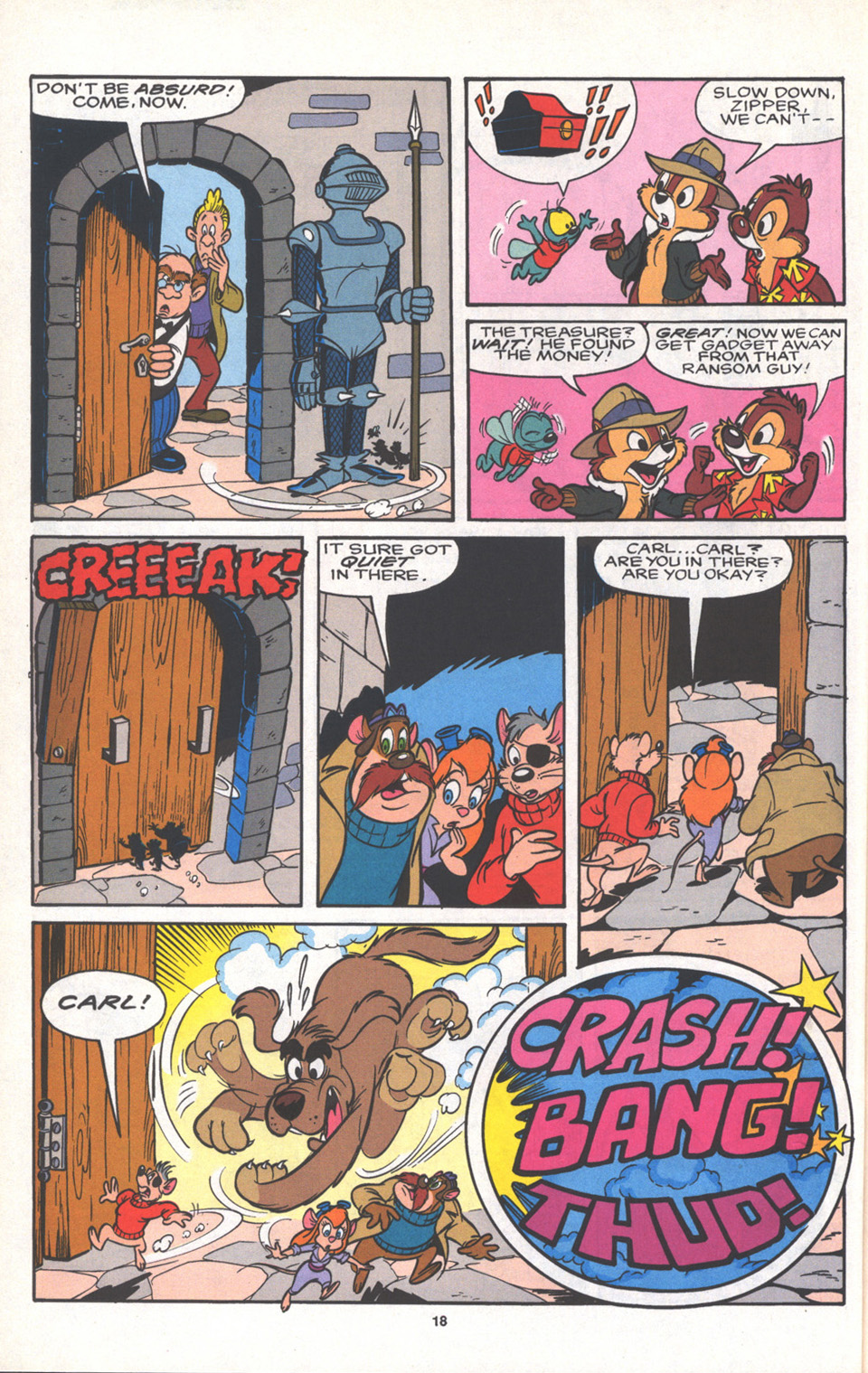 Read online Disney's Chip 'N Dale Rescue Rangers comic -  Issue #19 - 32