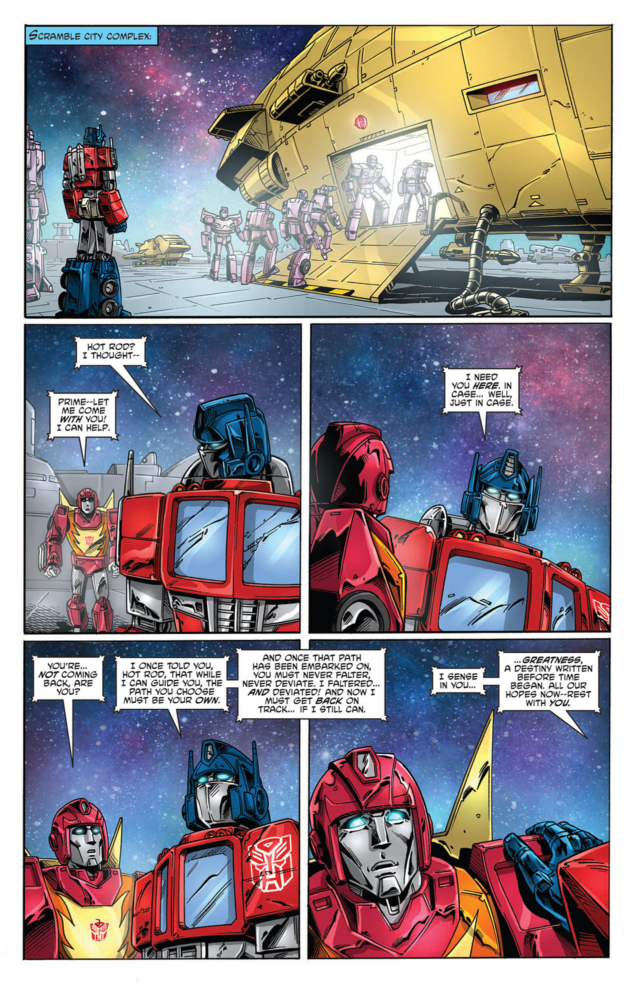 Read online The Transformers: Regeneration One comic -  Issue #83 - 20