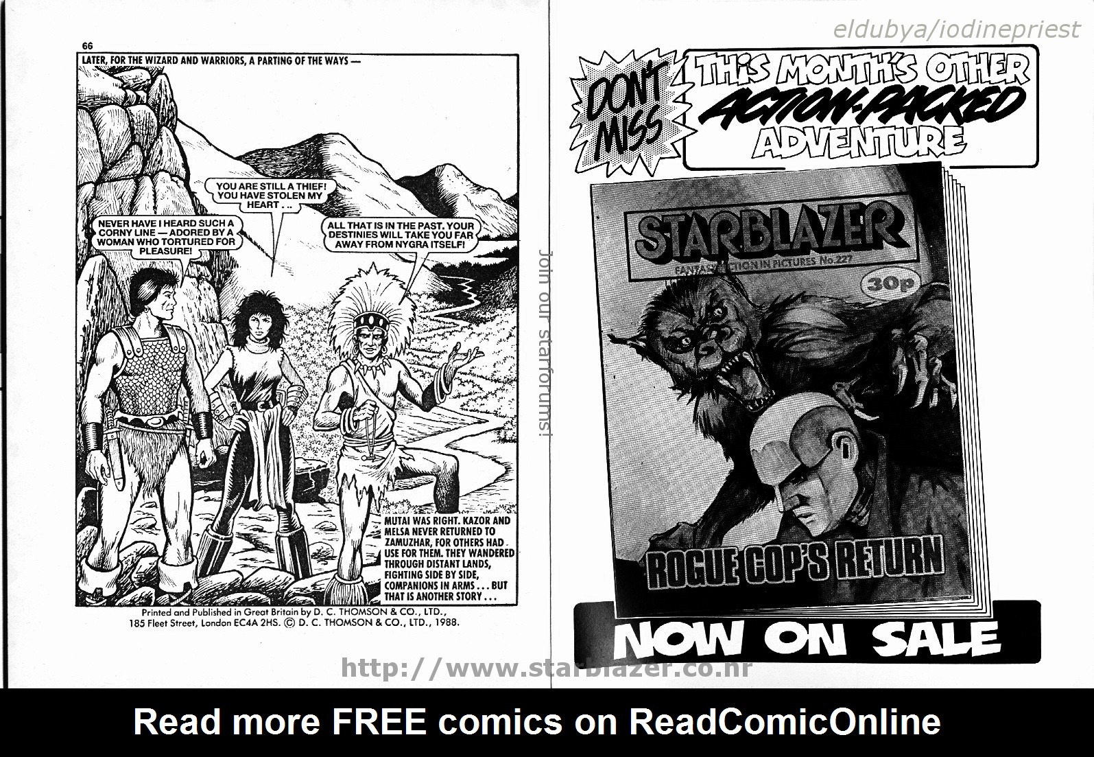 Read online Starblazer comic -  Issue #226 - 35