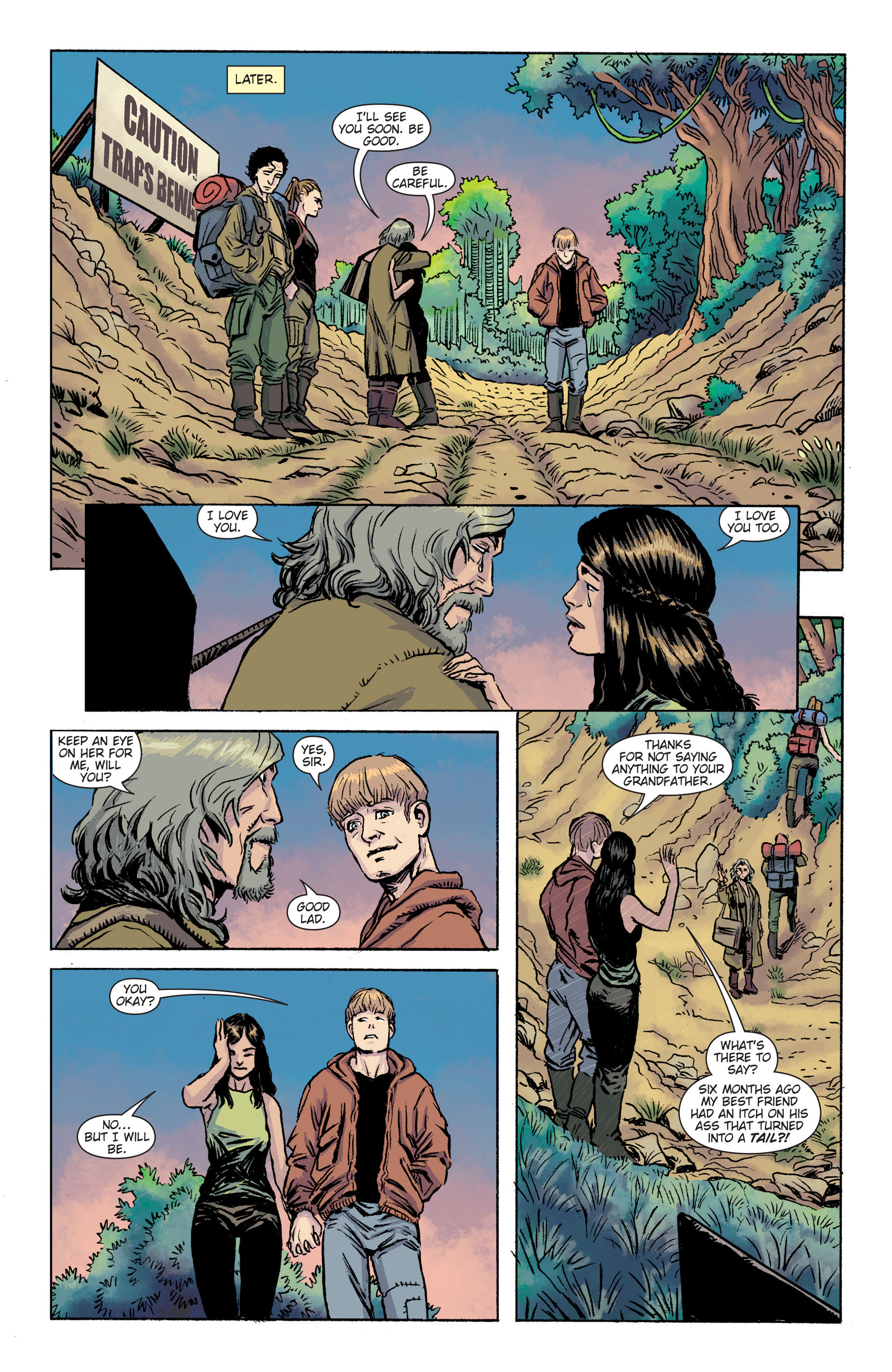 Read online Hinterkind comic -  Issue #1 - 16