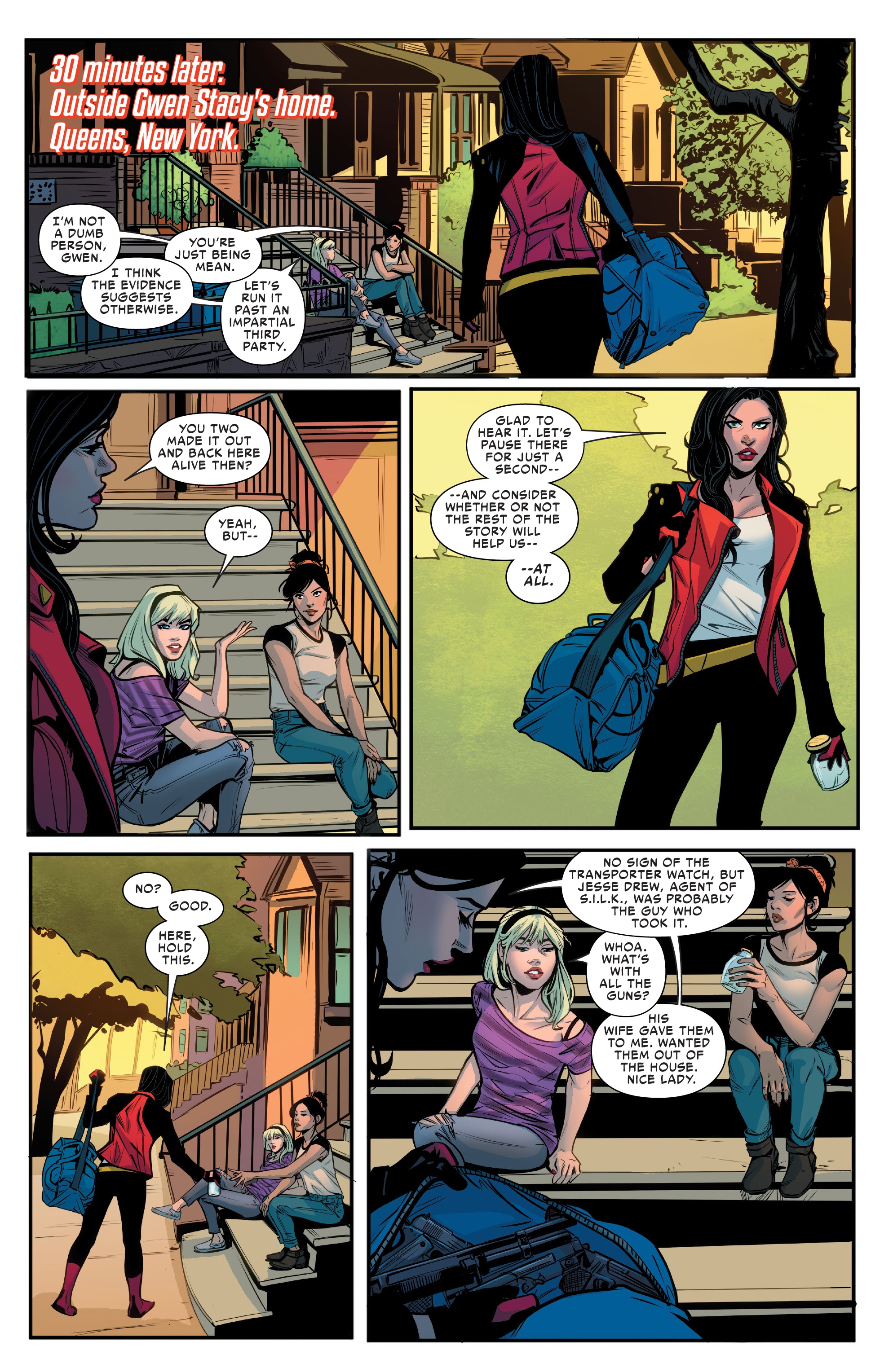 Read online Silk: Out of the Spider-Verse comic -  Issue # TPB 2 (Part 3) - 6