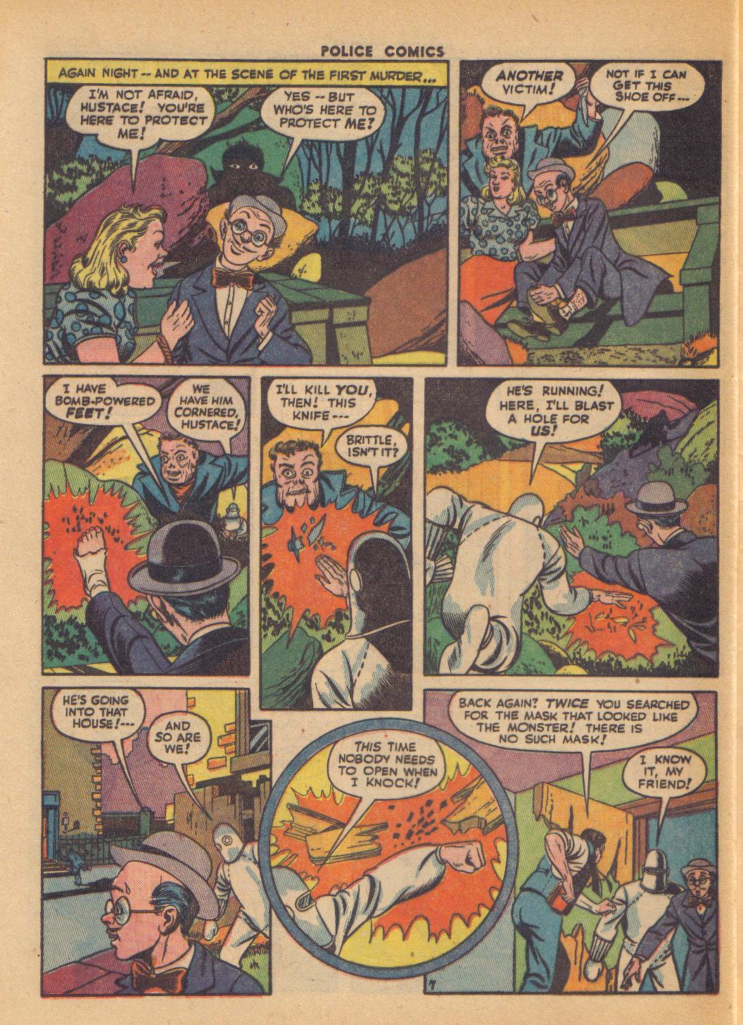 Read online Police Comics comic -  Issue #36 - 44