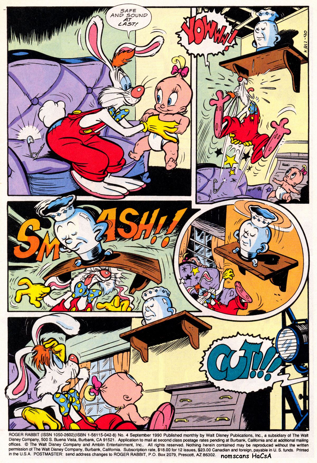 Read online Roger Rabbit comic -  Issue #4 - 3