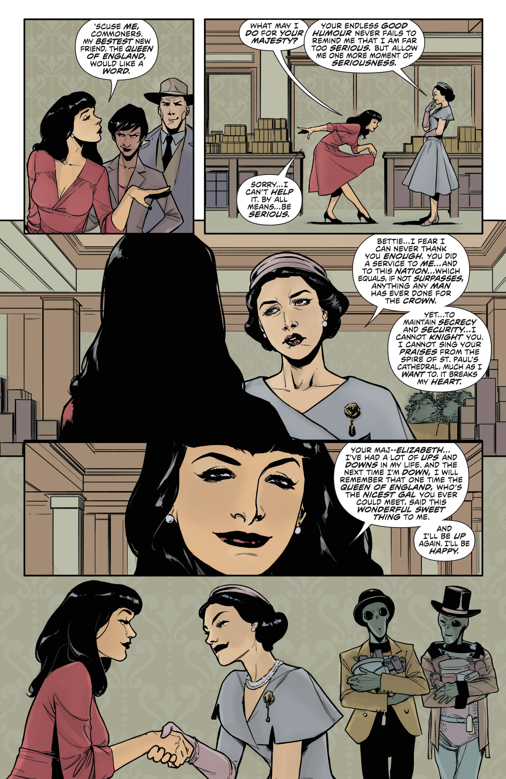 Read online Bettie Page (2018) comic -  Issue #4 - 25
