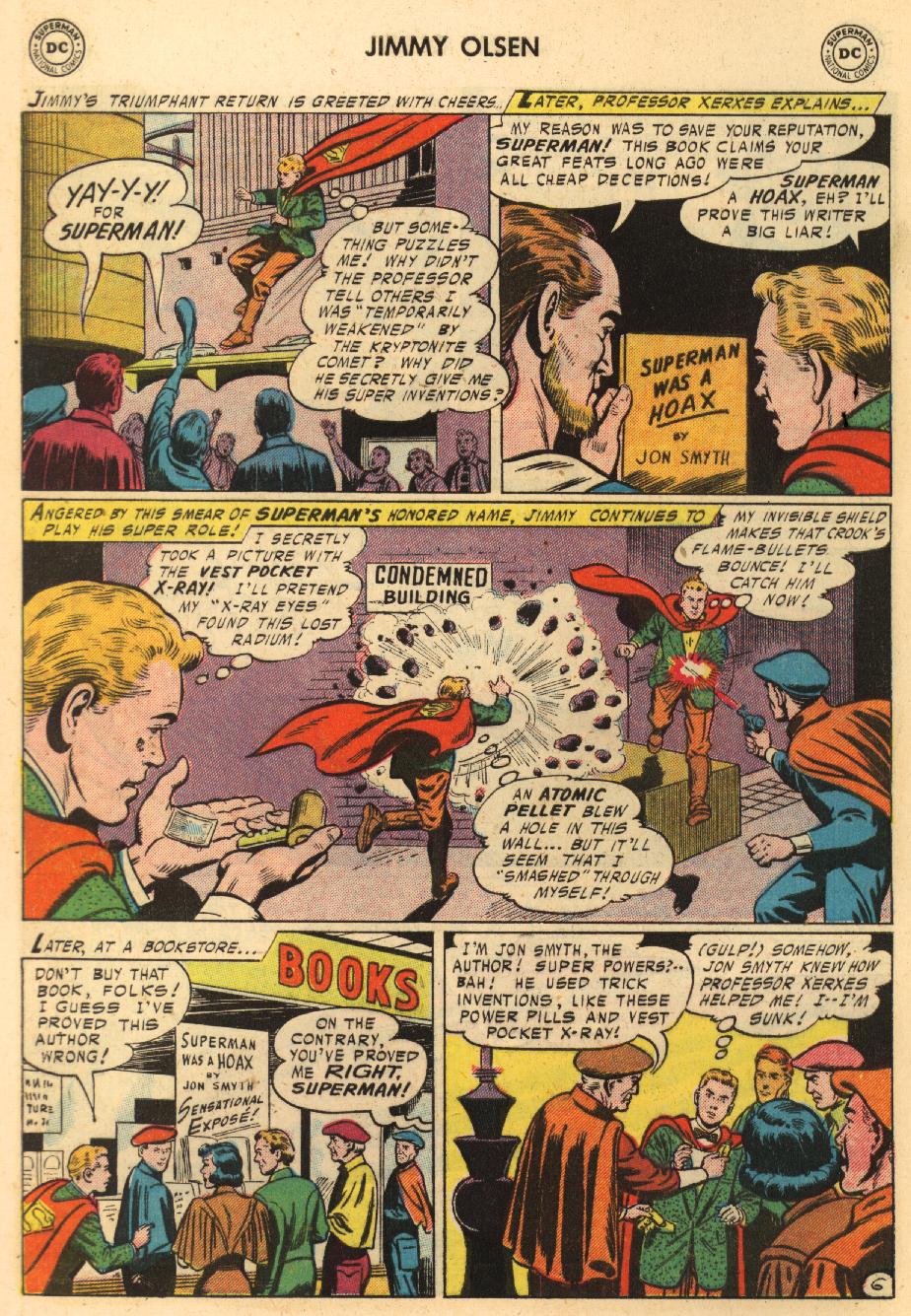 Read online Superman's Pal Jimmy Olsen comic -  Issue #17 - 8