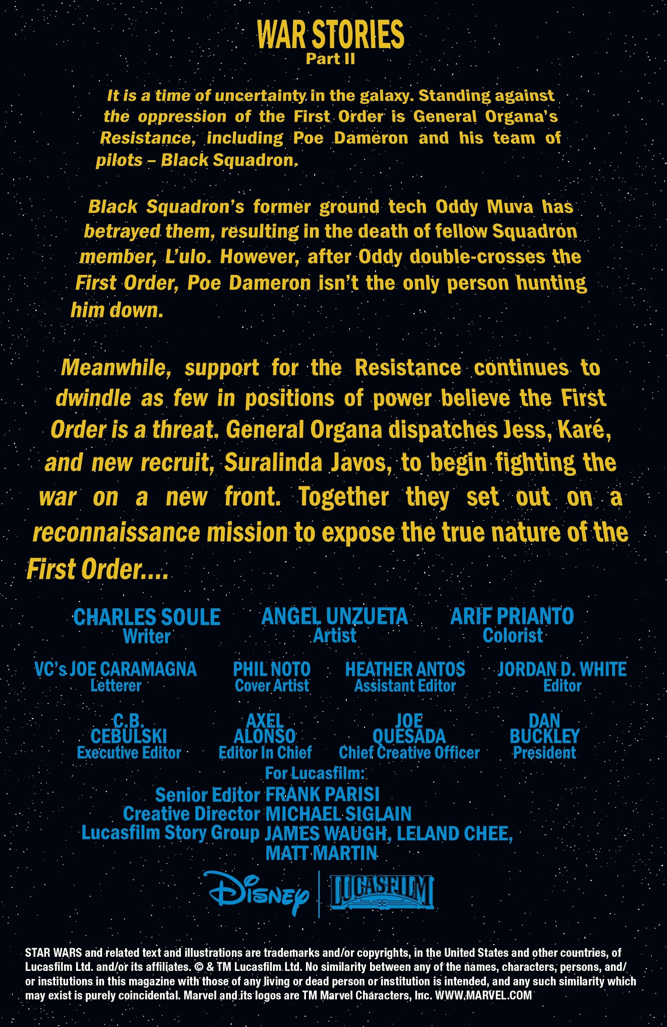 Read online Star Wars: Poe Dameron comic -  Issue #18 - 2
